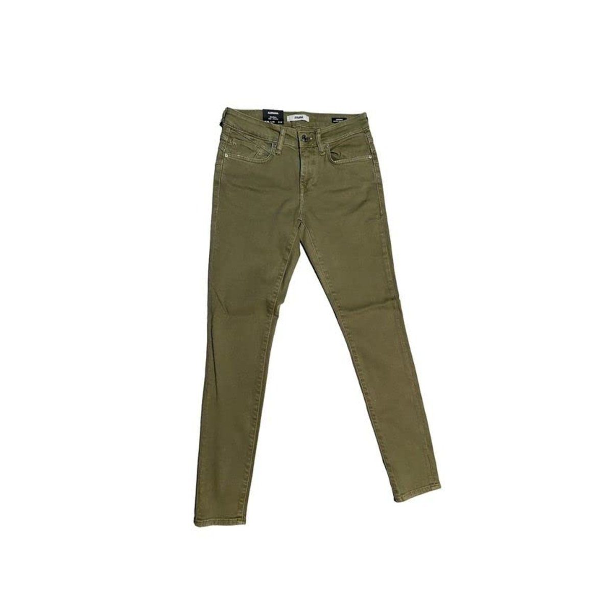 Mavi (1-tlg) grün Skinny-fit-Jeans regular fit