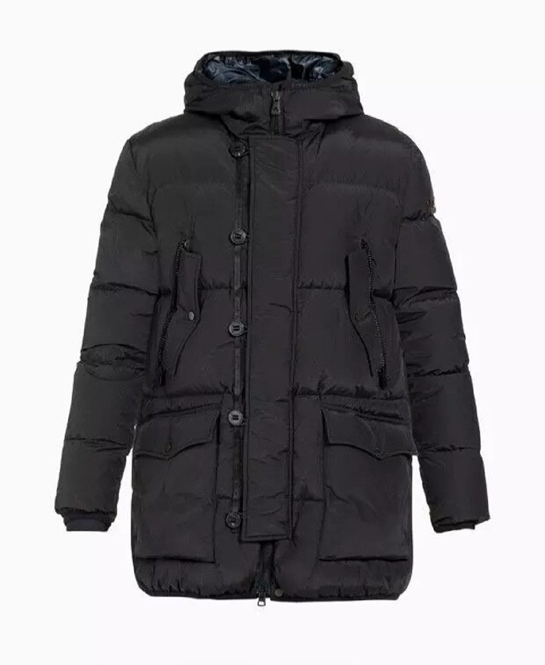 PEUTEREY Winterjacke Peuterey Herren Jacke, Peuterey HAMMOND MO Jackets, Winterfest in unifarbe, mit Kapuze