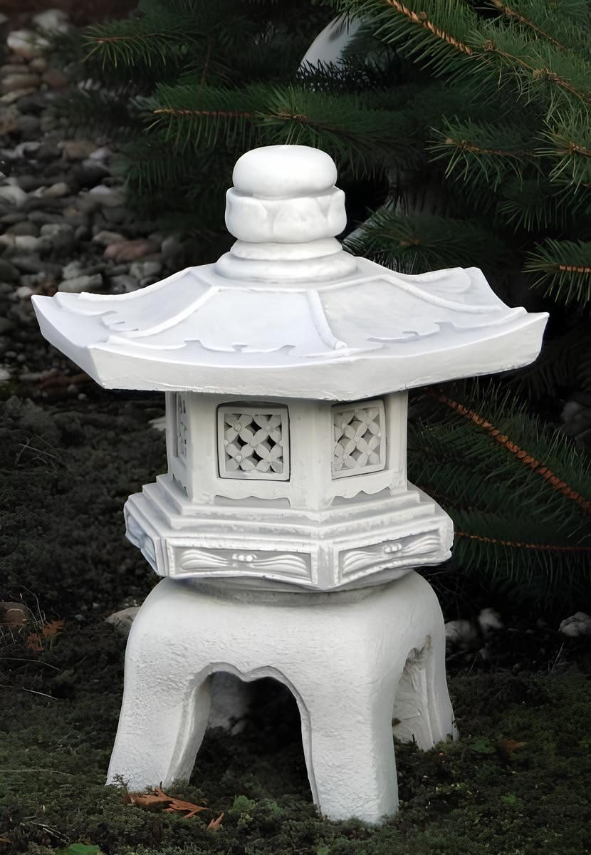 Skulptur Japanischer Garten Dekoration Garten Deko Statue Figur Skulptur