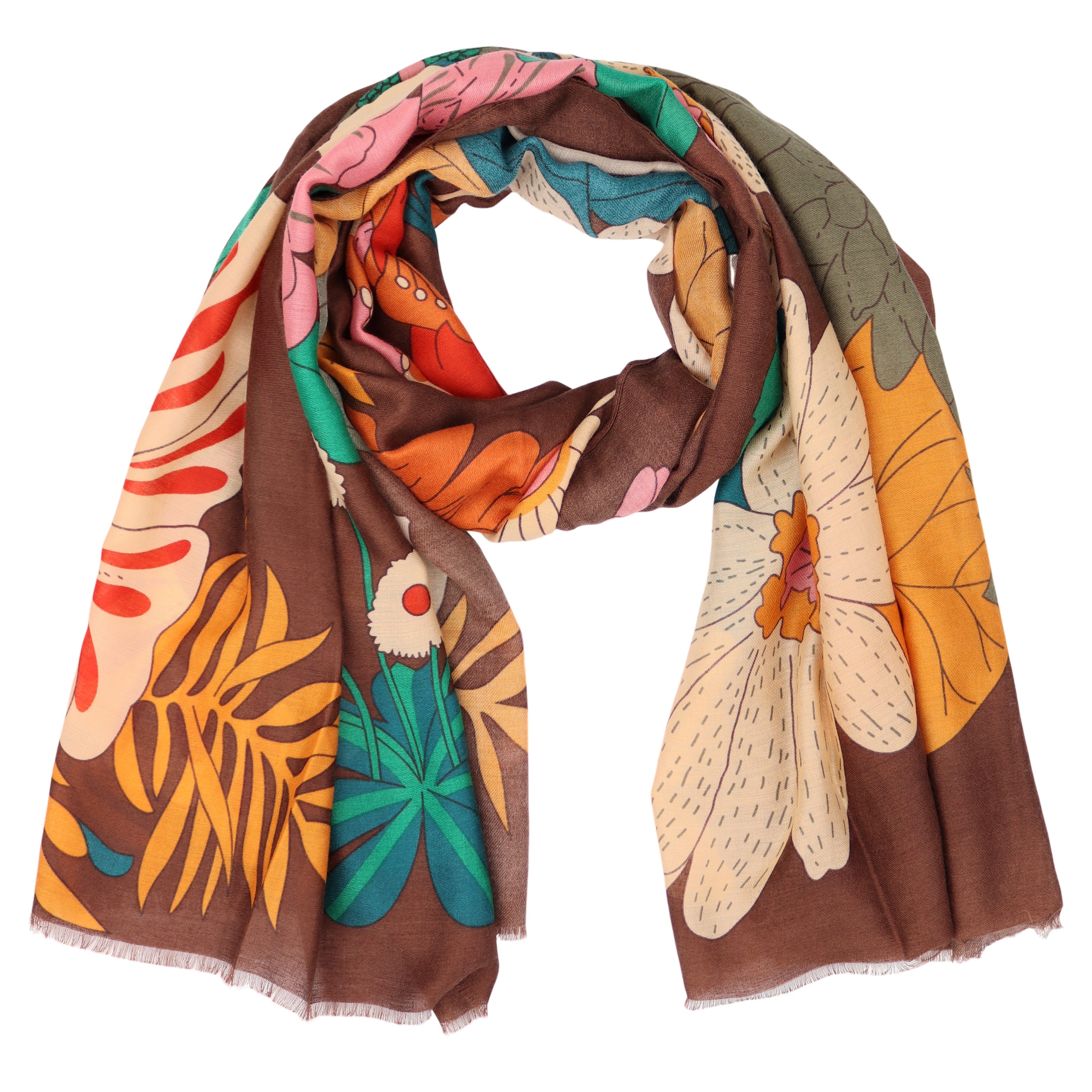 MIRROSI Modeschal Weich XXL ca.85x180cm Schal günstig online kaufen