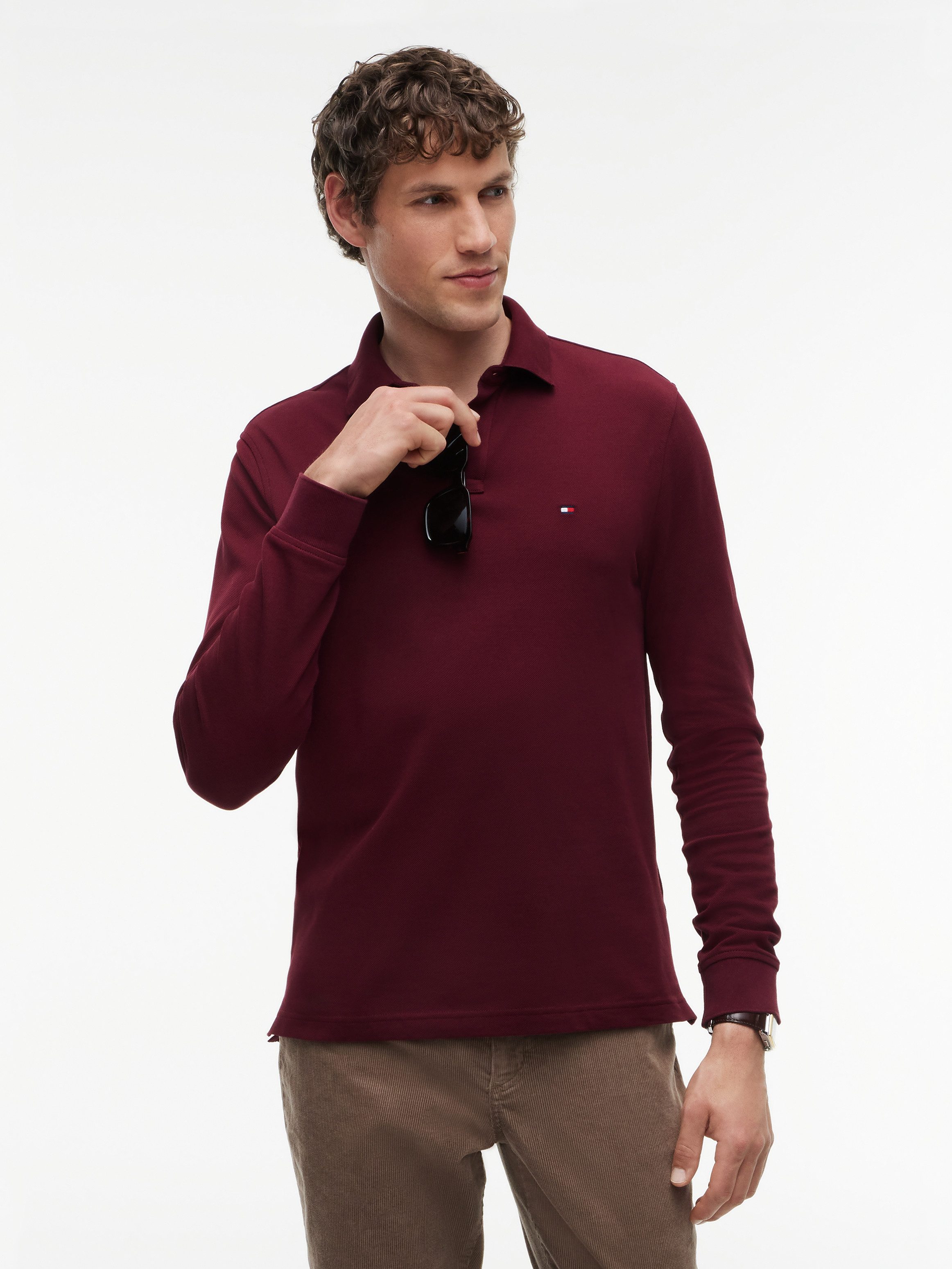 Tommy Hilfiger Langarm-Poloshirt 1985 REGULAR LS POLO