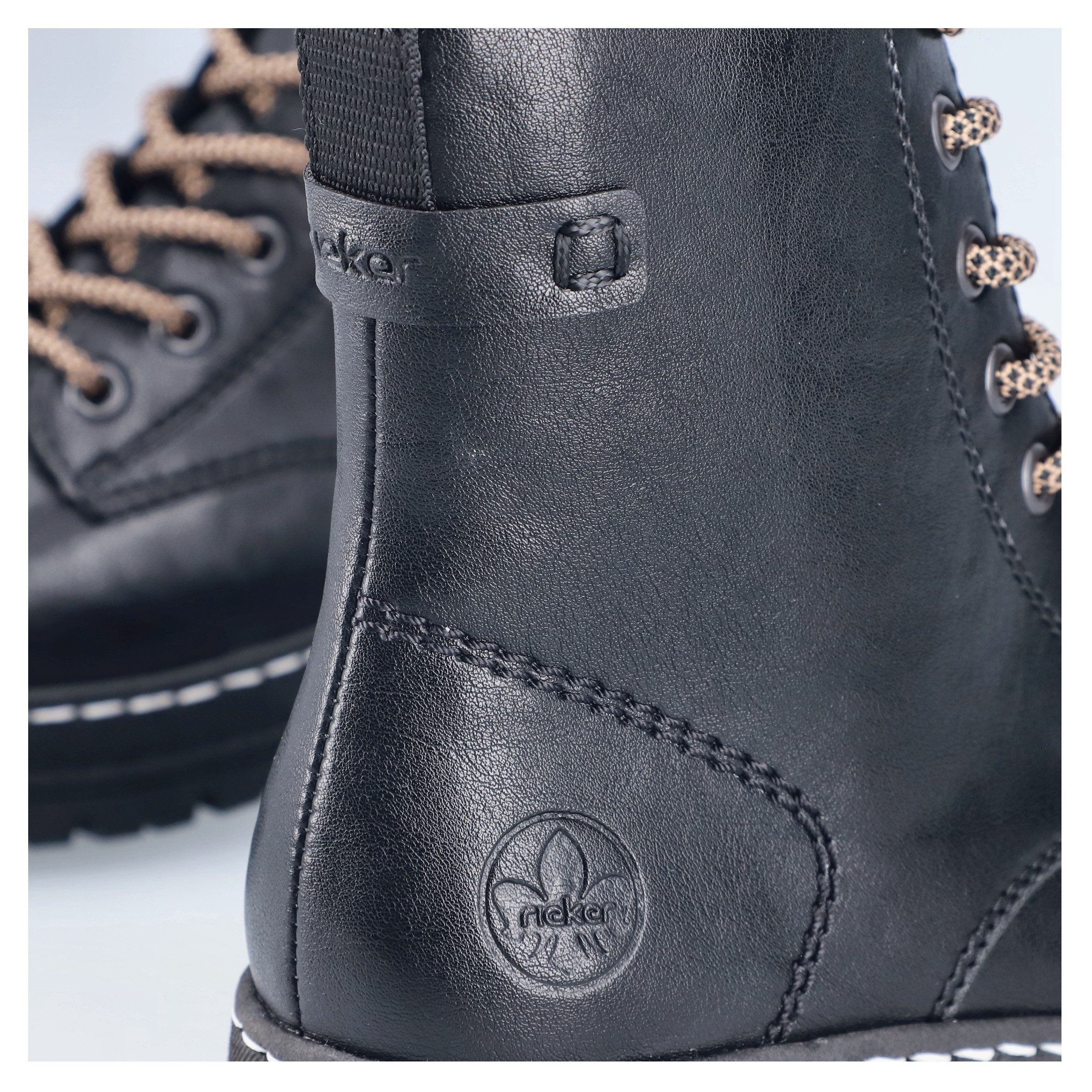 Rieker Schnürstiefelette Schnürboots, Plateauboots, Profilsohle, mit günstig online kaufen