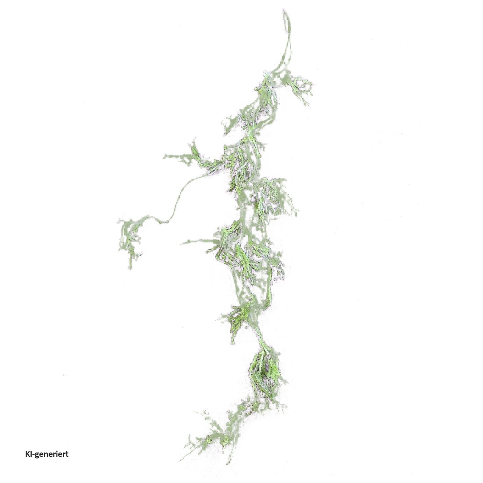 Kunstblume Moos Girlande Hellgrün 150 cm Kunstpflanze Flora, HTI-Living, Höhe 150 cm, Kunstblume Dekoration