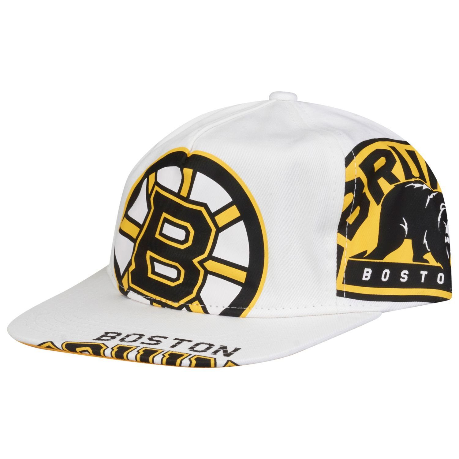 Mitchell Bruins Snapback Unstructured DEADSTOCK Boston & Ness Cap