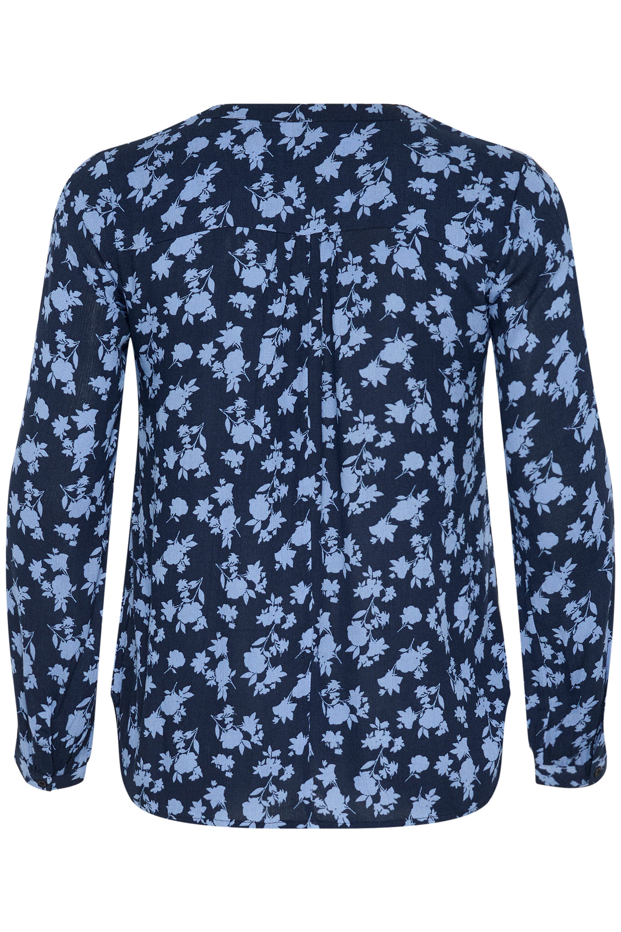 KAFFE Curve Langarmbluse Langarm-Bluse KCami Große günstig online kaufen