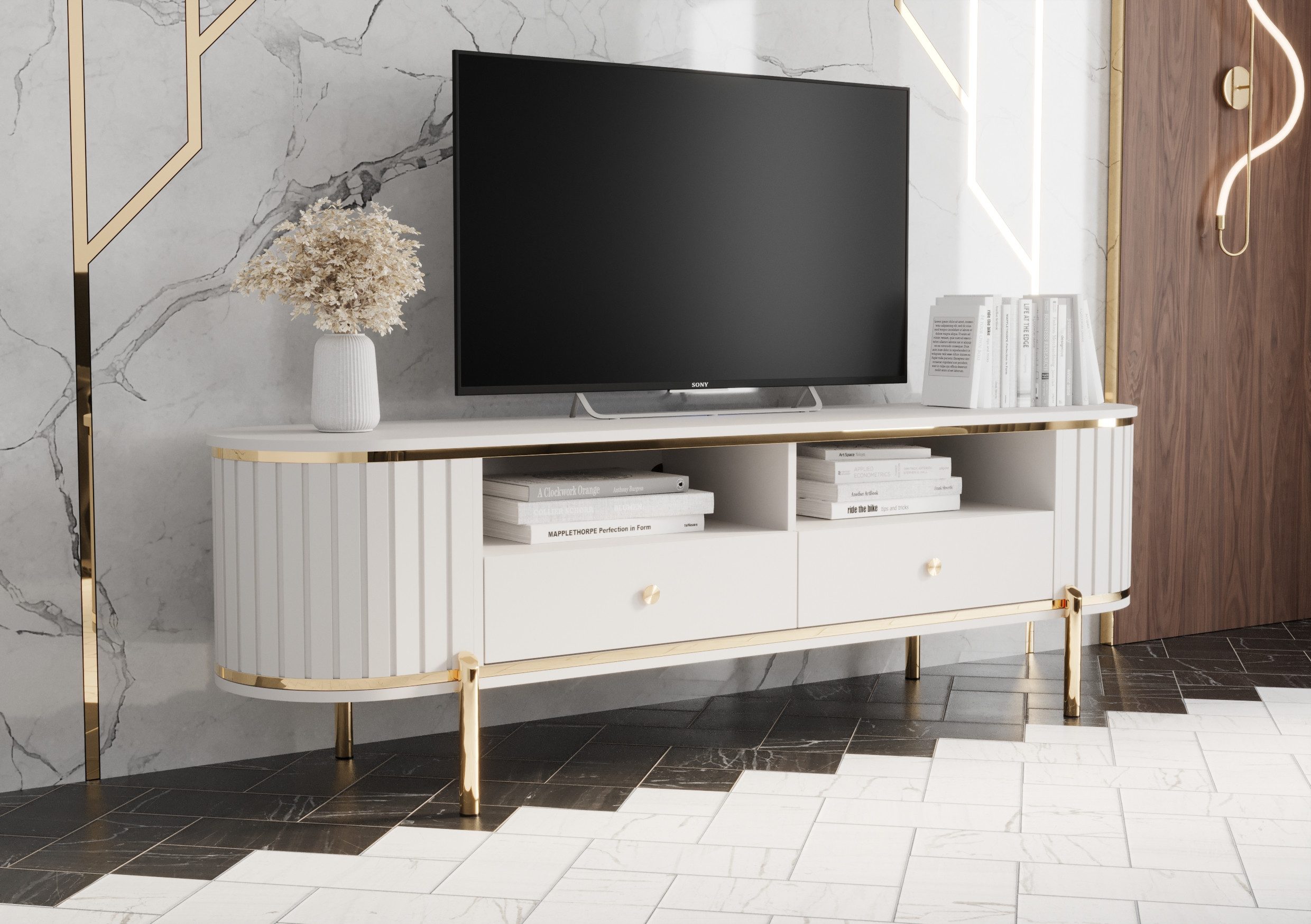 ABIKS MÖBEL TV-Schrank NEW YORK TV-Möbel, günstig online kaufen