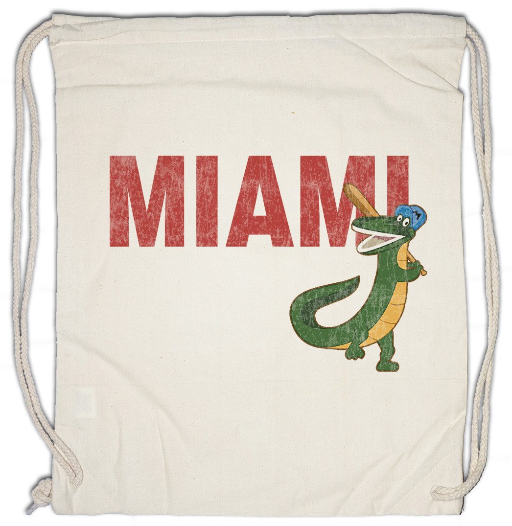 Turnbeutel Miami Gators Turnbeutel Back To The 80s Zurück In die Future Zukunft