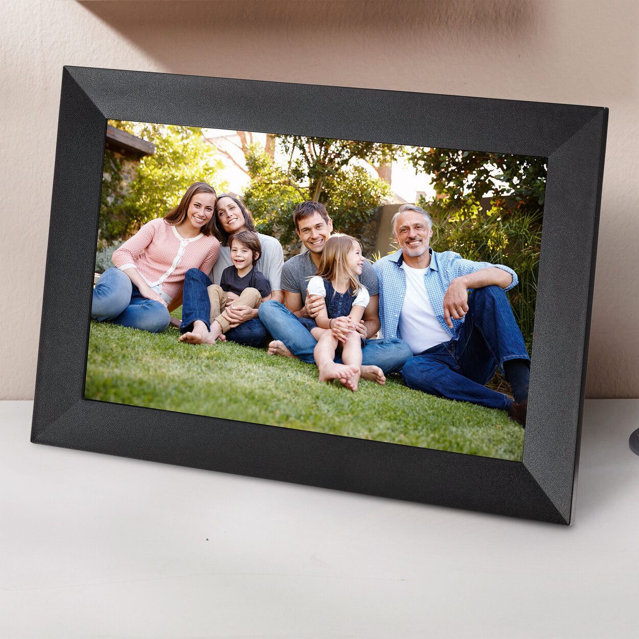 Medion® Medion MD85018 Digitaler Wlan-Fotorahmen 25,65cm 10,1" 8GB Digitaler Bilderrahmen (1280 x 800 Pixel Pixel, 8 GB)