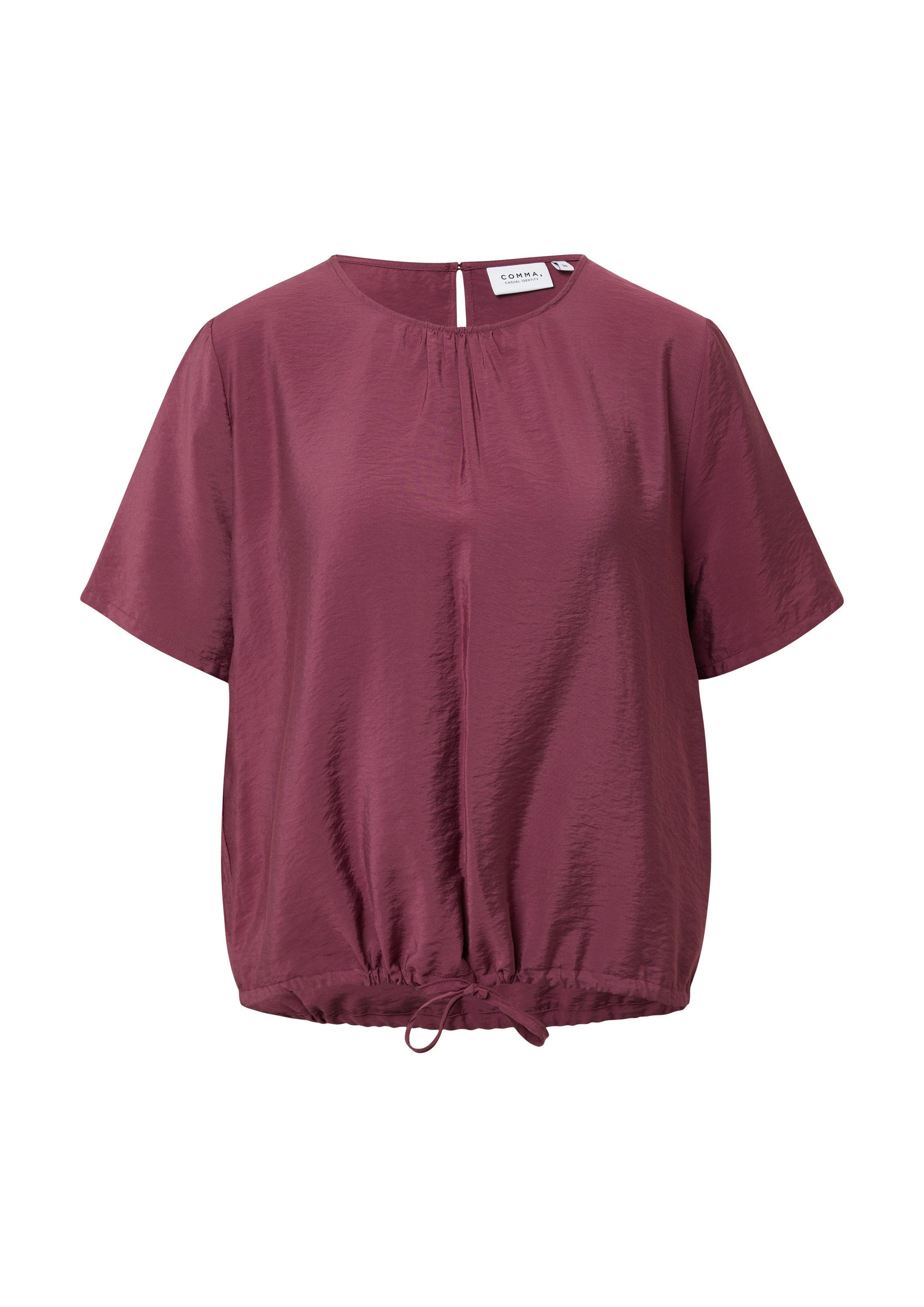 comma Kurzarmbluse Bluse (1-tlg) günstig online kaufen