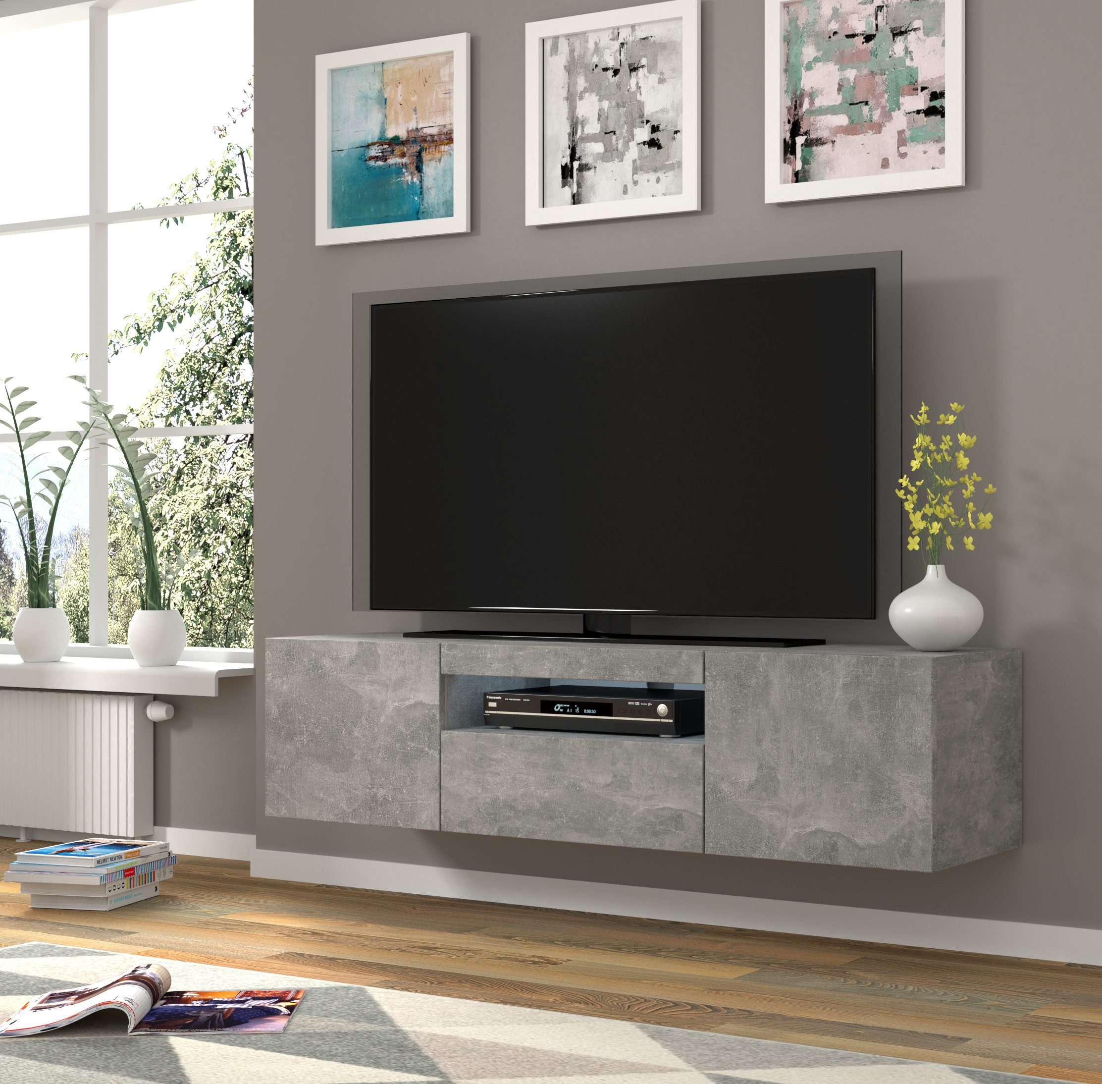 Lowboard TV Schrank, RTV Möbel, Wohnmöbel