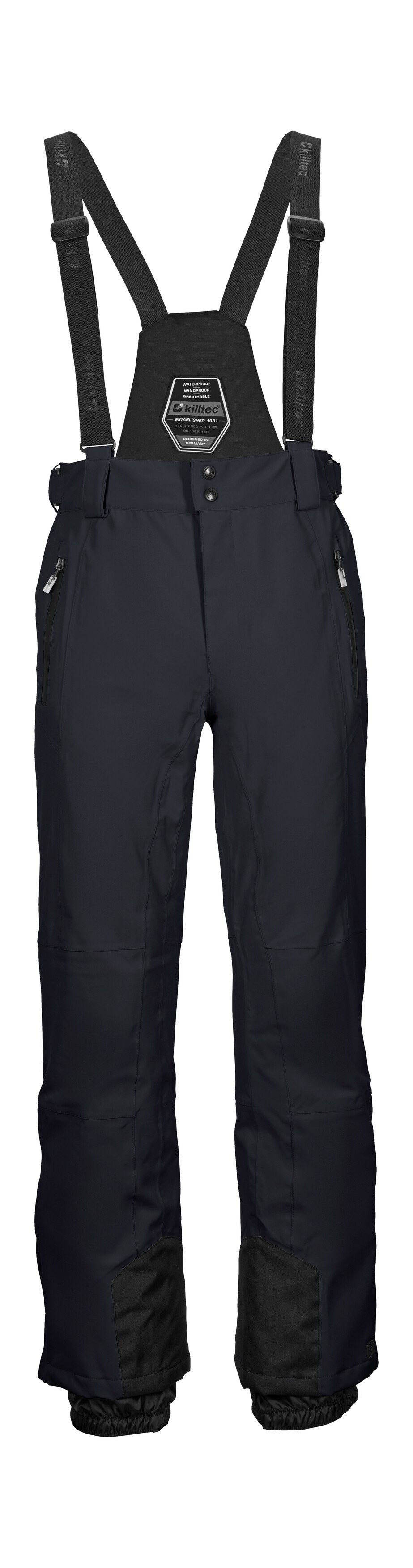 Killtec Skihose KSW 100 ENOSH MN SKI PNTS Wind- und wasserdichte Skihose, verstellbar, mit Schneefängen