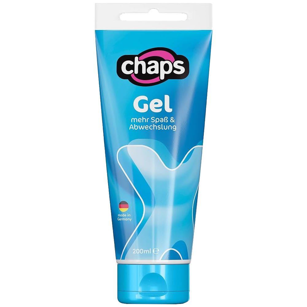 Chaps Gleit- und Massagegel GEL (geschmacksneutral & geruchslos), wasserbasiertes Gleitgel, Tube mit 200ml, 1-tlg., Qualität und Vielseitigkeit, die Spaß macht