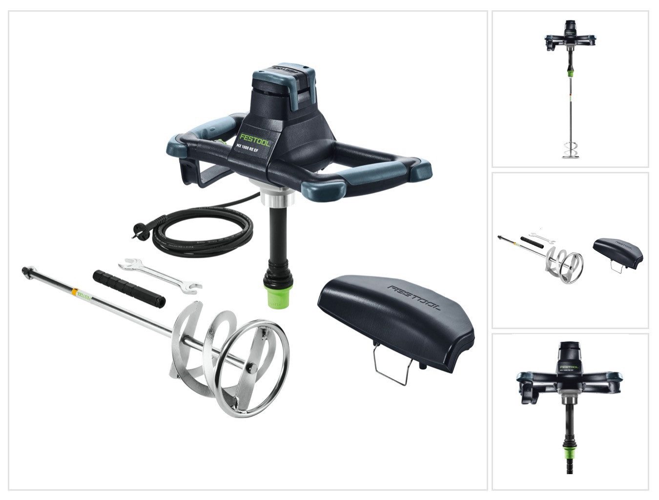FESTOOL Rührquirl Rührwerk MX 1000 RE EF HS2 1020 Watt 40 l Mischmenge (575806) FastF