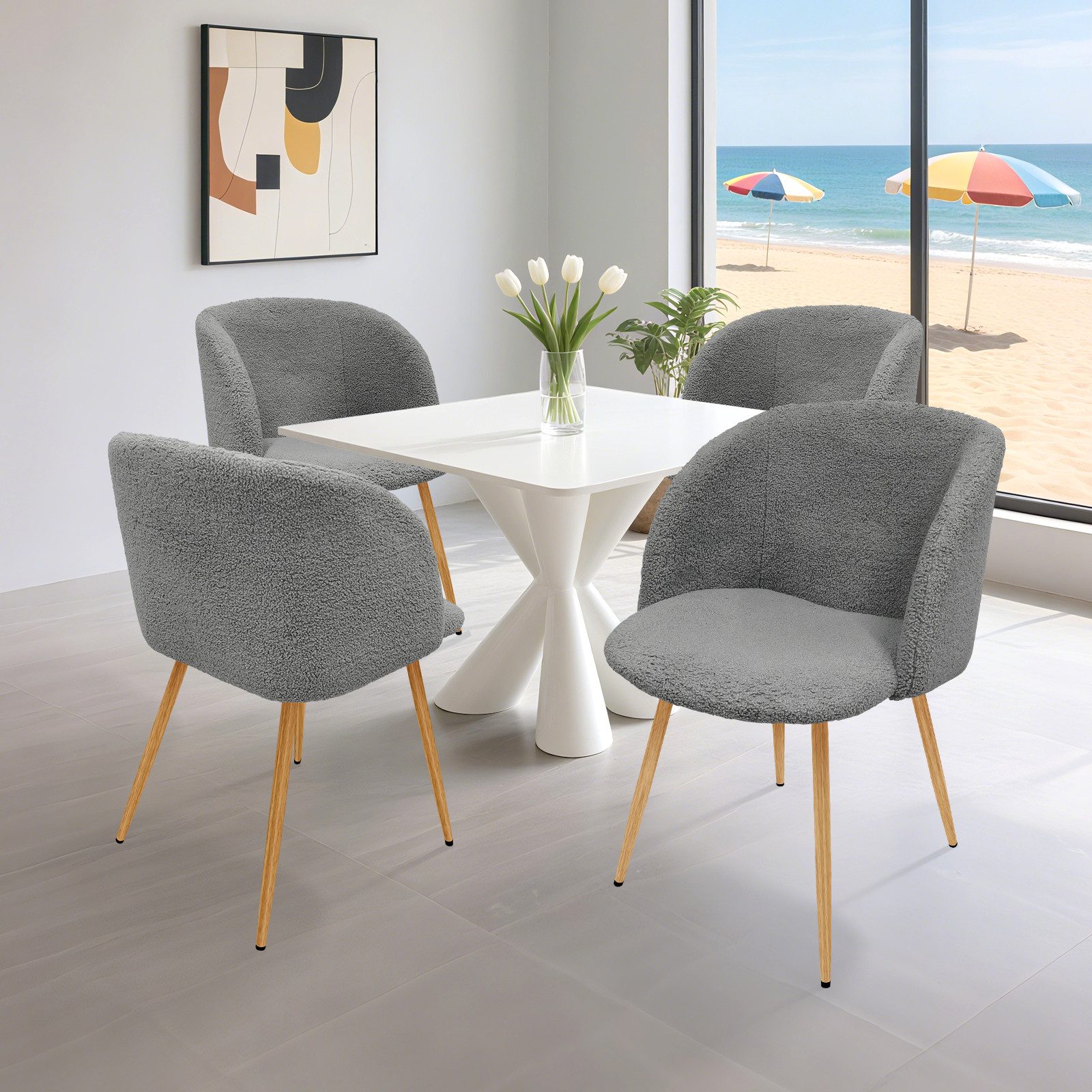 HOMELUX Polsterstuhl Esszimmerstuhl 2/4 Set, Küchenstuhl günstig online kaufen