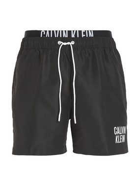 Calvin Klein Swimwear Badeshorts mit Doppelbund