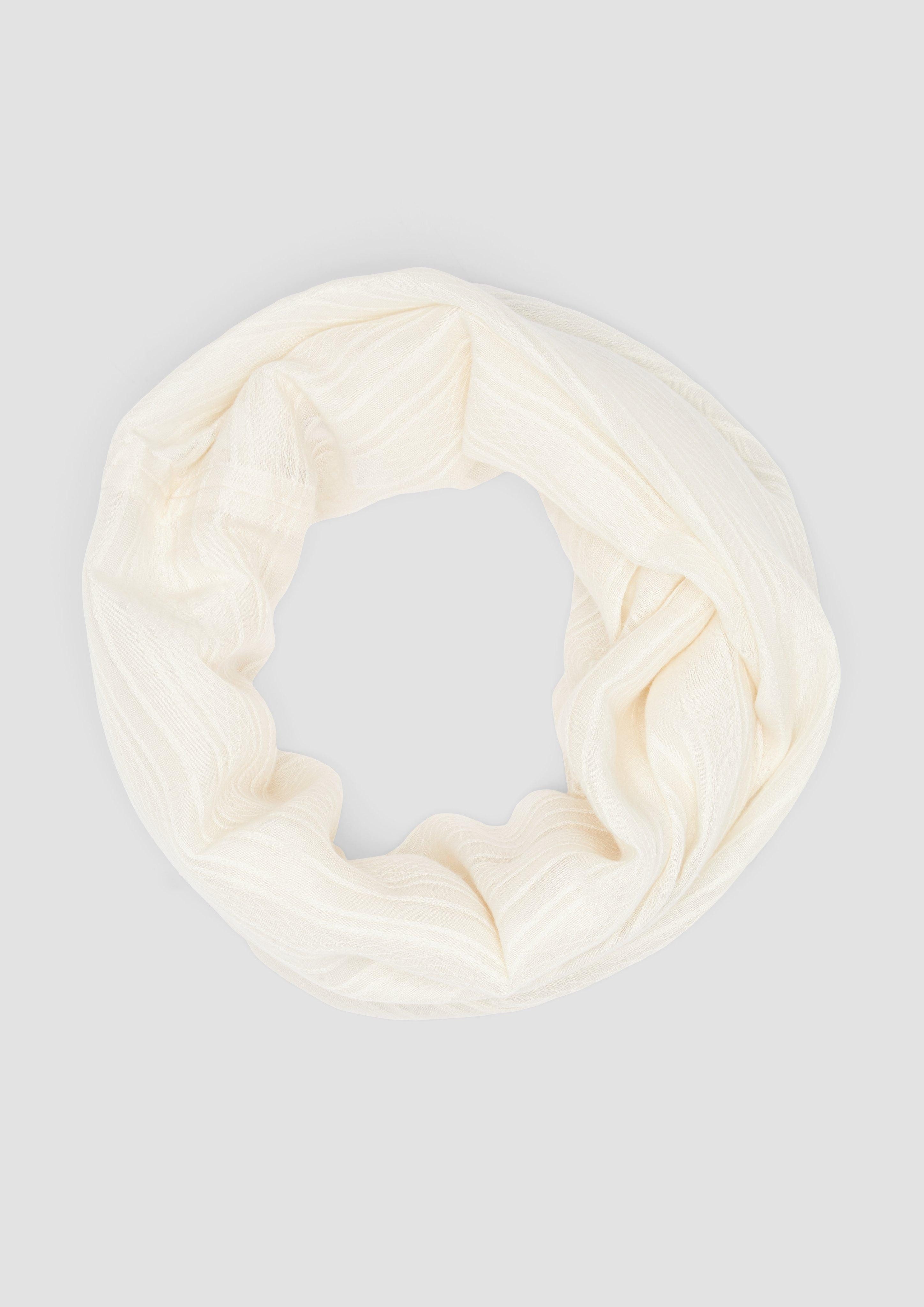 Halstuch Loop-Schal aus Webware