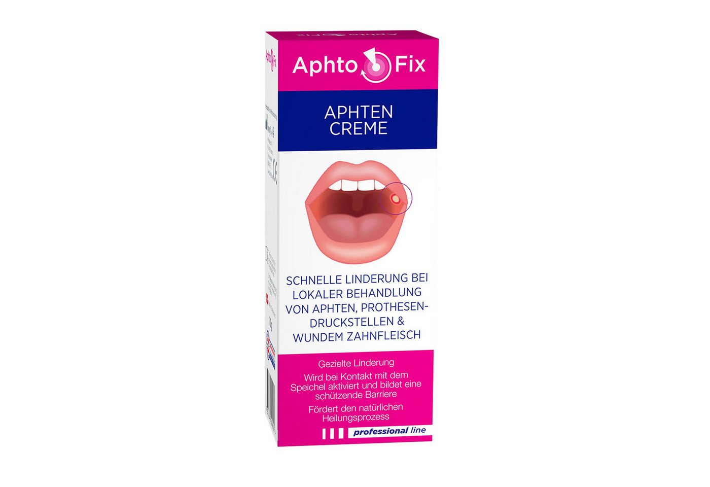 Medosan Mundwasser AphtoFix Plus Aphtencreme