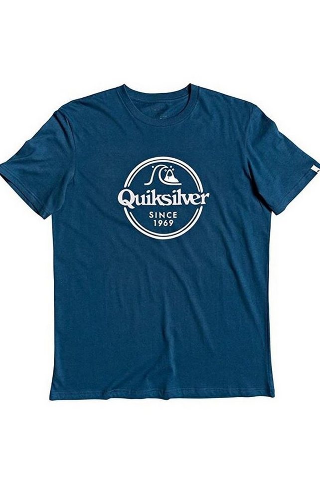 Quiksilver Funktionsshirt, Quiksilver Herren Shirt Words Remain blau