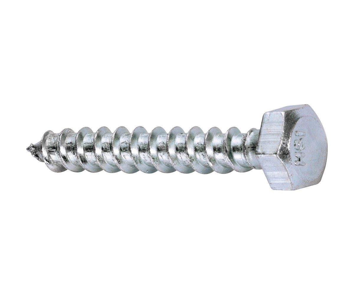 Schrauben-Set HSI Schlüsselschrauben, Eisen, verzinkt, DIN 571, 6x 50 mm, 50 STK
