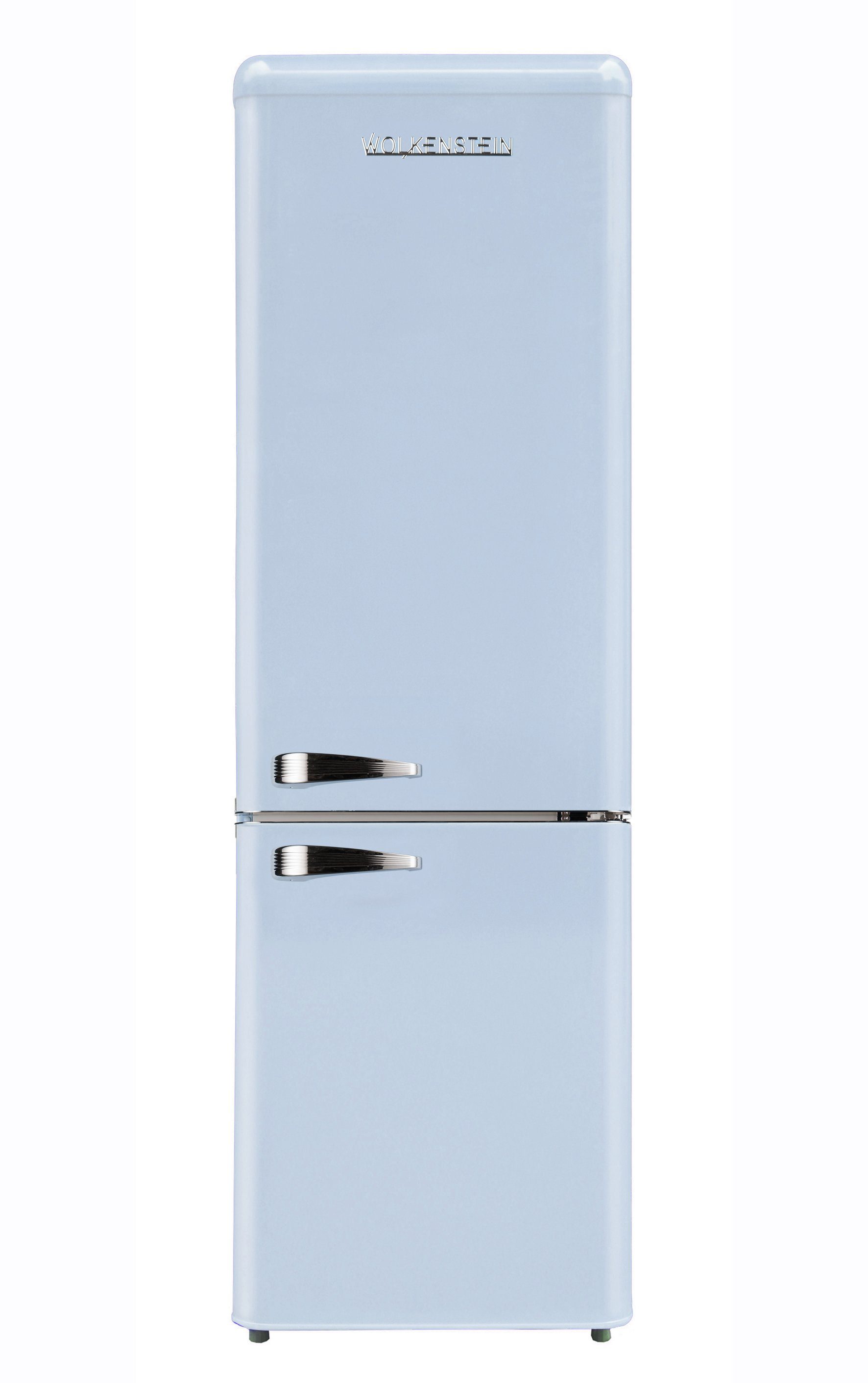 Wolkenstein Kühl-/Gefrierkombination KG250.4RT LB, 177.5 cm hoch, 54.5 cm breit, freistehend Vintagedesign Retro Kühlgerät