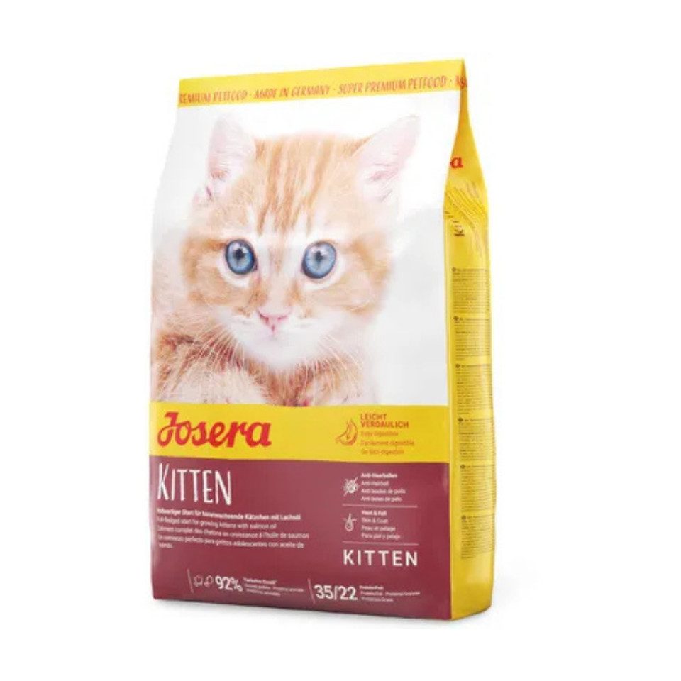Josera Kitten - leicht verdauliches Trockenfutter mit viel Energie & Protein 400g, Trockenfutter für: Katzen von Josera