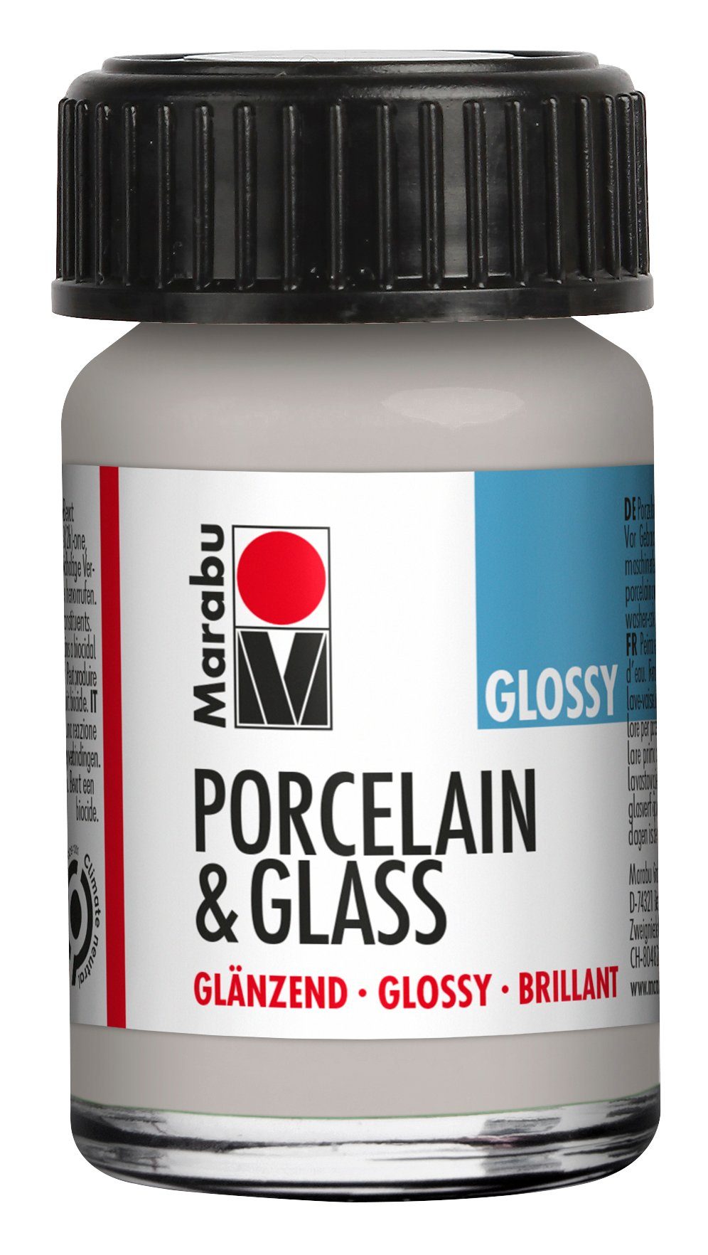 Marabu Bastelfarbe Porcelain & Glass Glossy, 15 ml