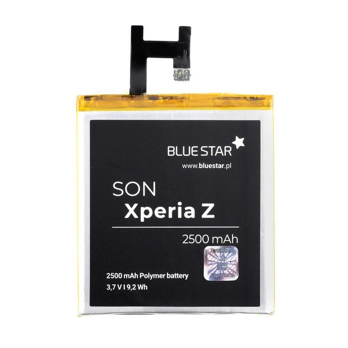 BlueStar Akku Ersatz kompatibel mit Sony Xperia Z / M2 2500 mAh Austausch Batterie LIS1551ERPC / LIS1502ERPC Smartphone-Akku