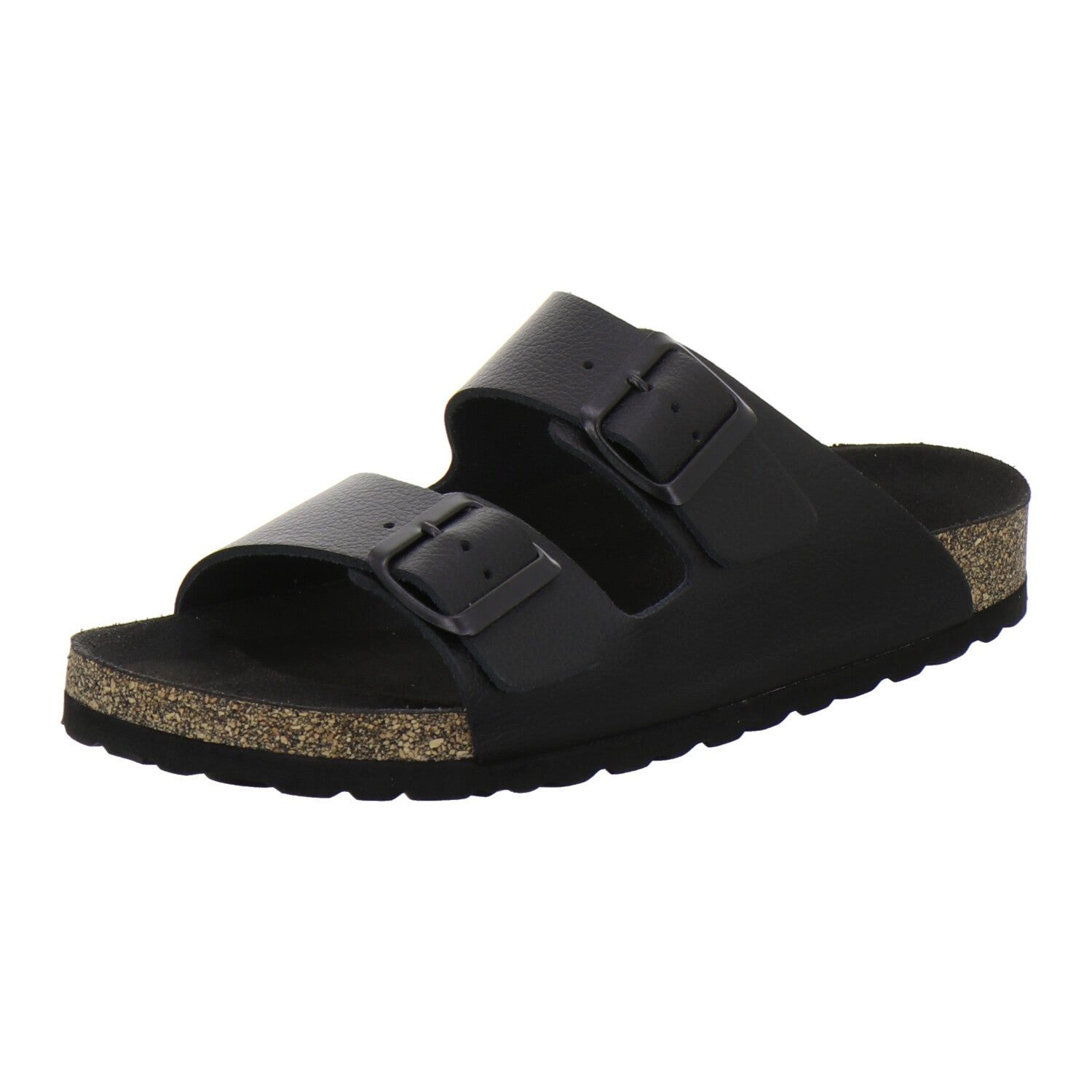 AFS-Schuhe Damen Zweischnaller Pantolette aus Leder mit Fußbett, Made in Germany