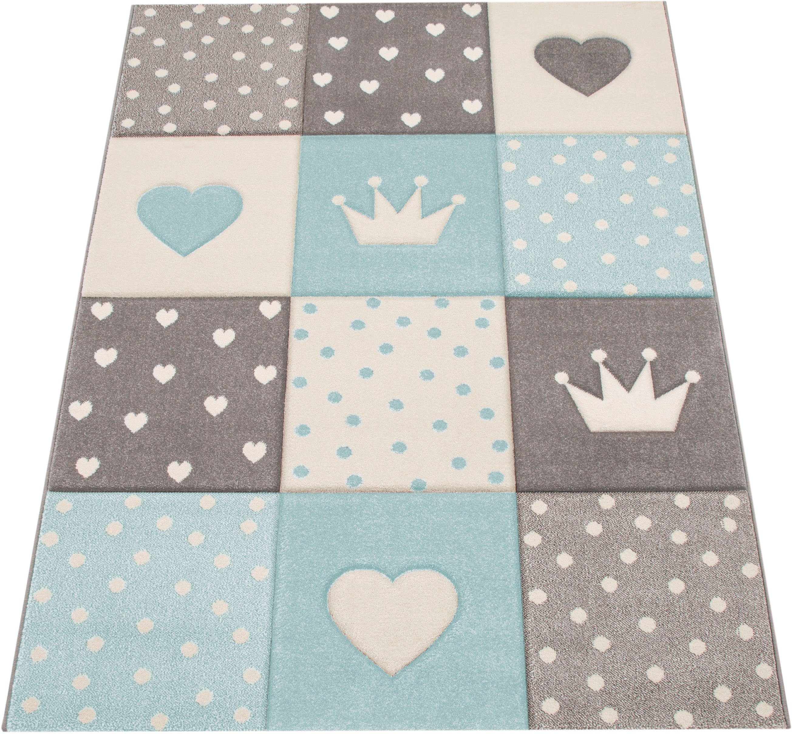 Paco Home Kinderteppich Cosmo 339, rechteckig, günstig online kaufen