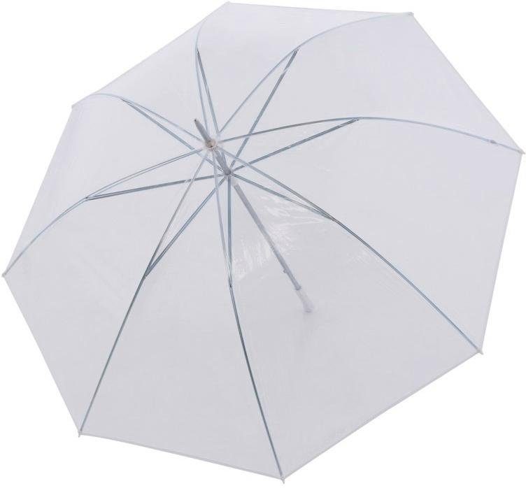 doppler® Partnerschirm Big Wedding transparent, mit übergroßem Schirmdach