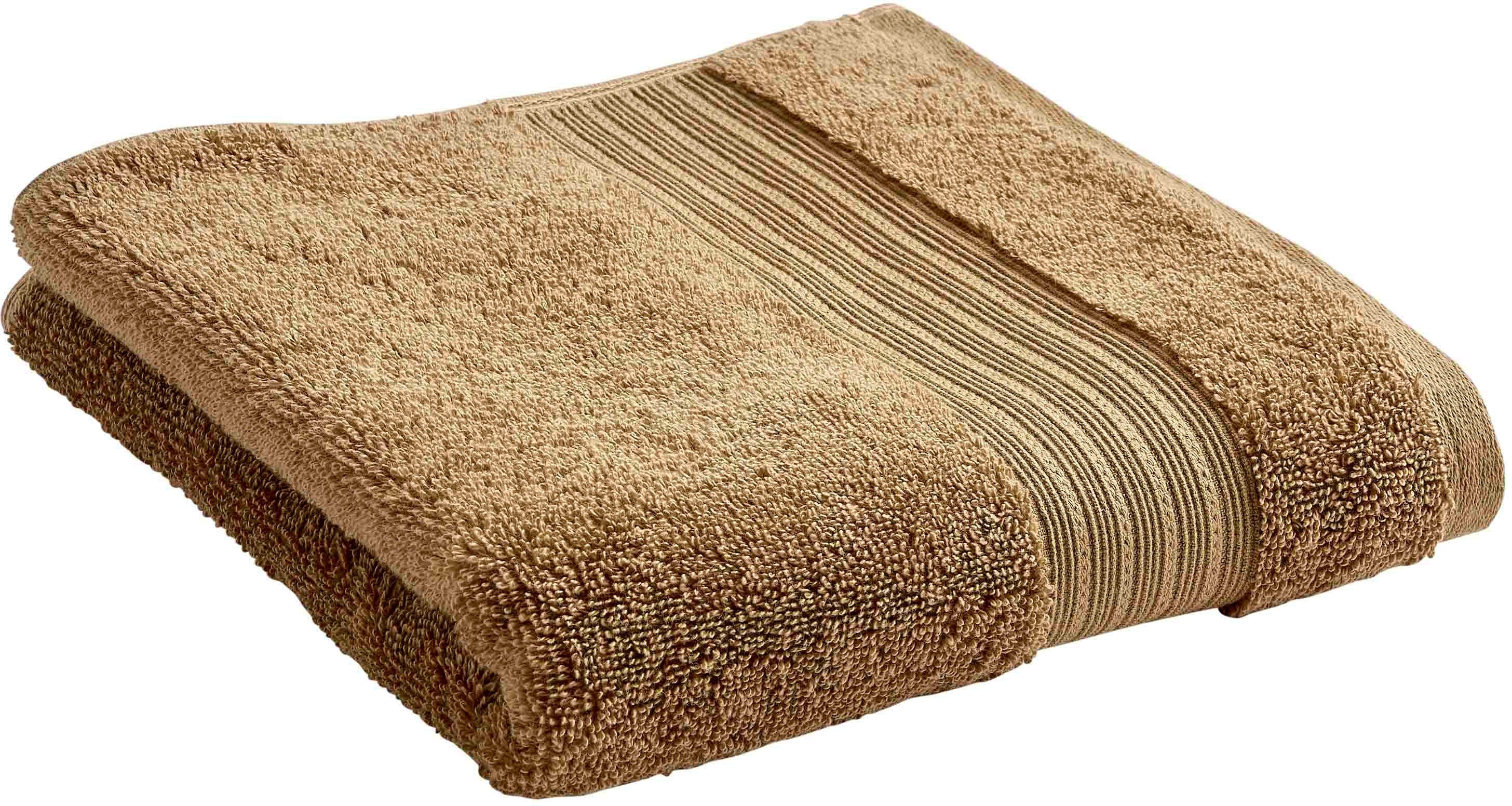 Christy Handtücher Organic, Walkfrottier (2-St), Luxus Handtuch 550g/m² - 100% Bio-Baumwolle, 50 x 90, 2er Set