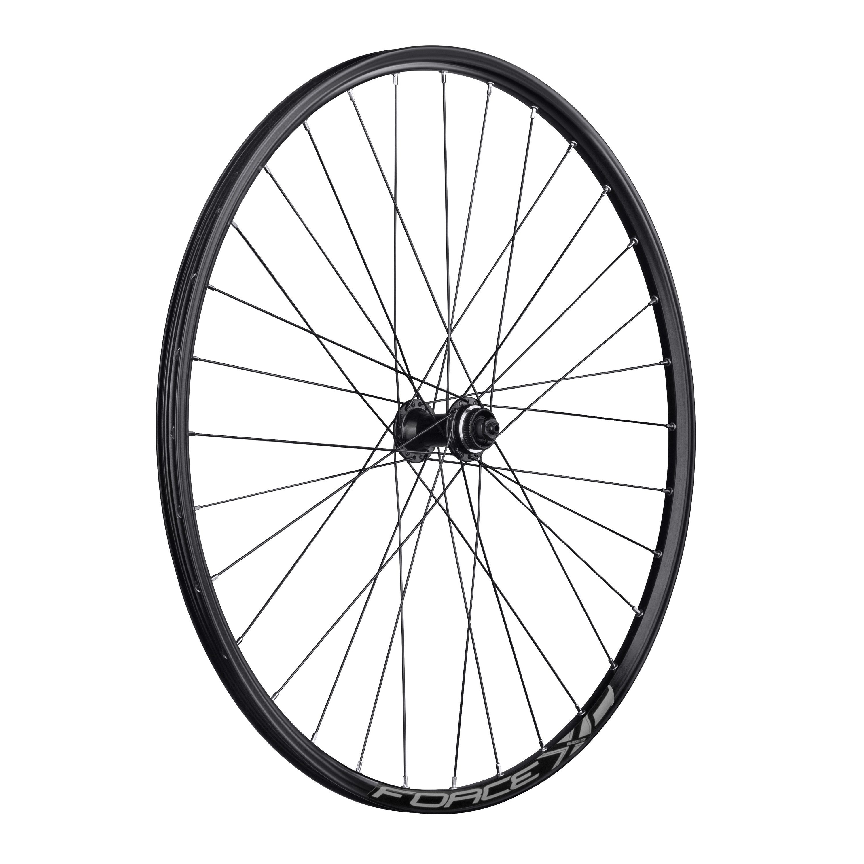 Fahrrad-Laufrad Force Fahrad Vorderrad 29 Zoll mit Center Lock Disk Aufnahme Abmessung