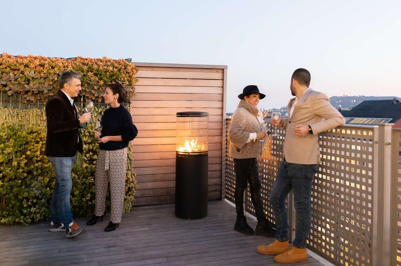 LeFeu Terrassenstrahler Le Feu Terrassenheizstrahler Patio Gasheizstrahler günstig online kaufen