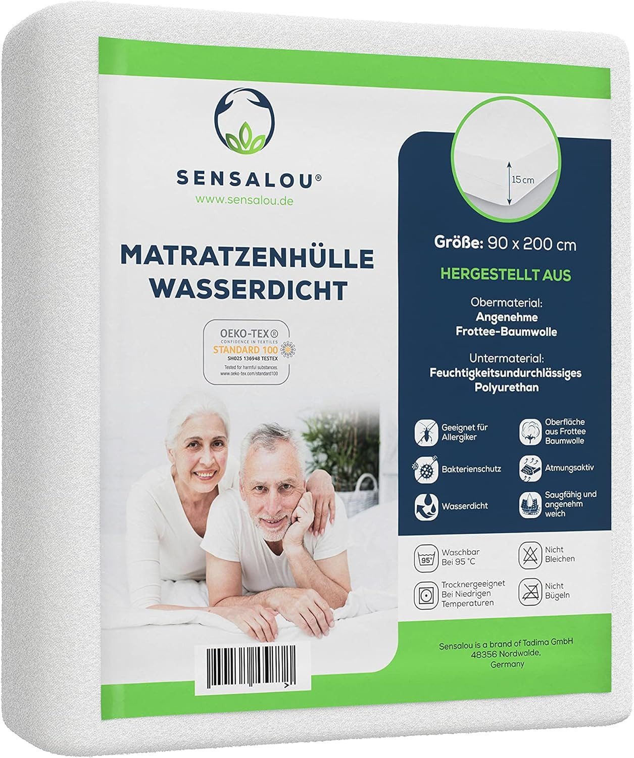 Encasing Matratzenbezug Rumdumbezug Matratzenschoner Sensalou, mit günstig online kaufen