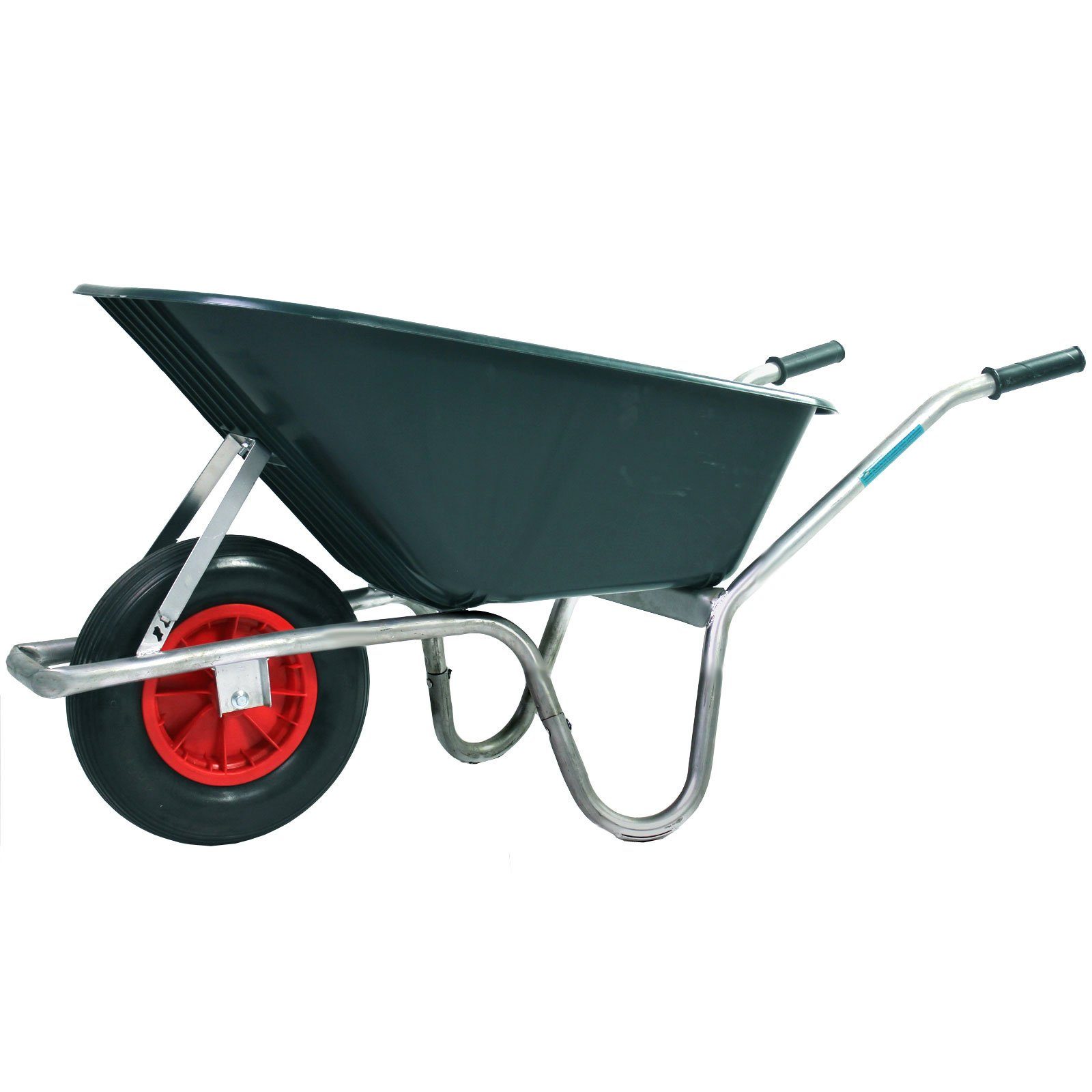 TRUTZHOLM Schubkarre »Schubkarre PP100 l PU Rad Bau Karre Gartenschubk