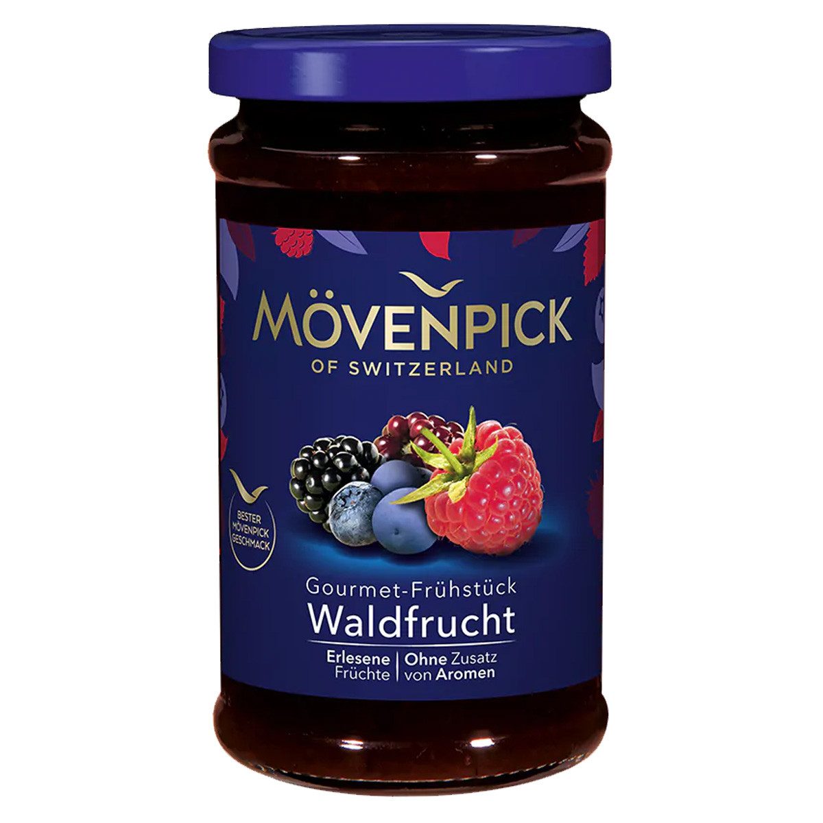 Mövenpick Fruchtaufstrich, Mövenpick Waldfrucht Gourmet Frühstück Fruchtaufstrich aromatisch 250g