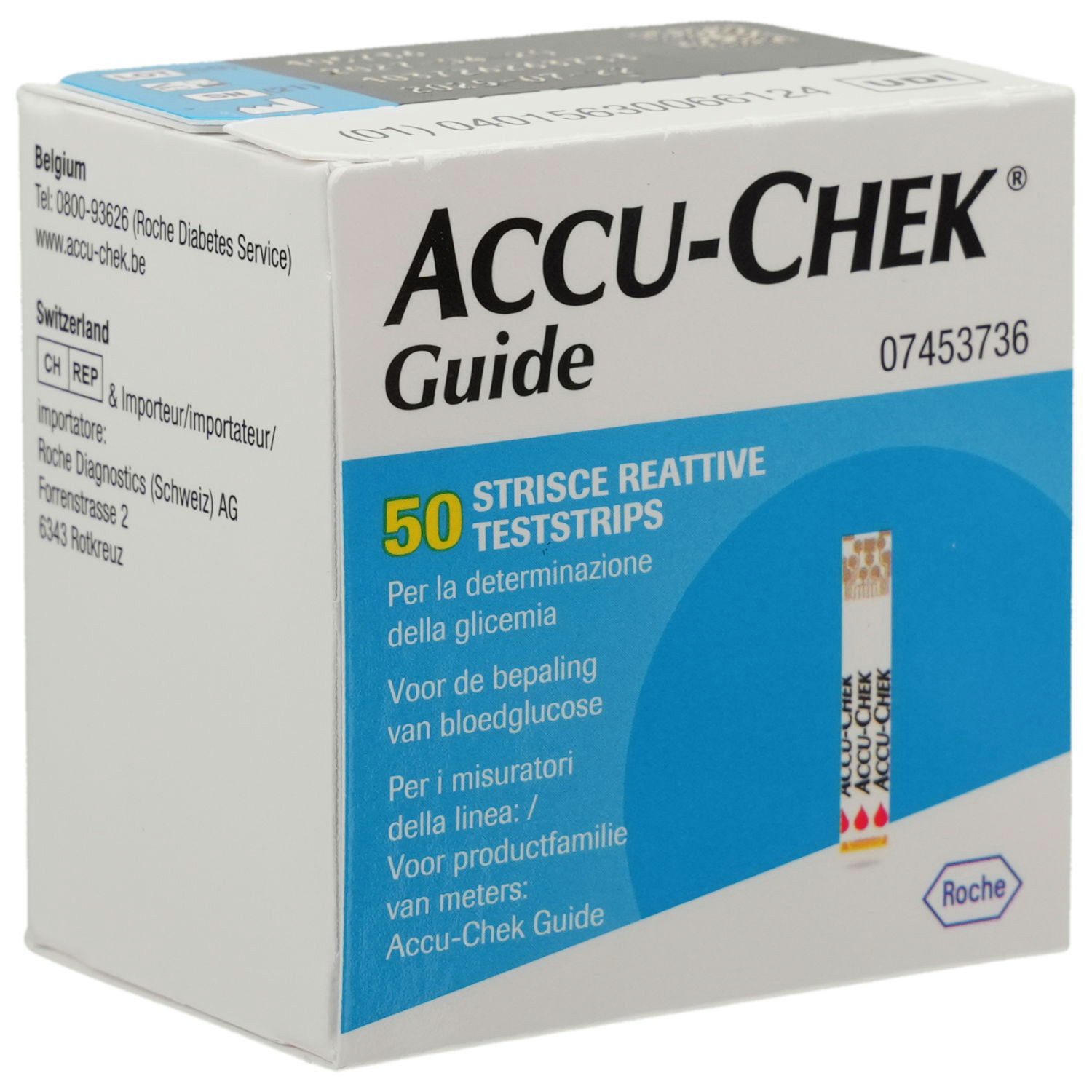 ACCU-CHECK Blutzucker-Teststreifen Guide Teststreifen