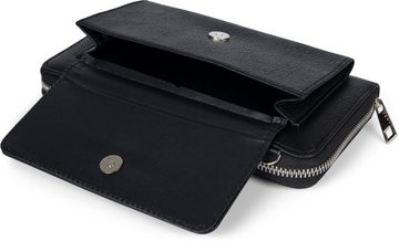 styleBREAKER Smartphonetasche (1-tlg), Geldbörse mit Handyfach Unifarben