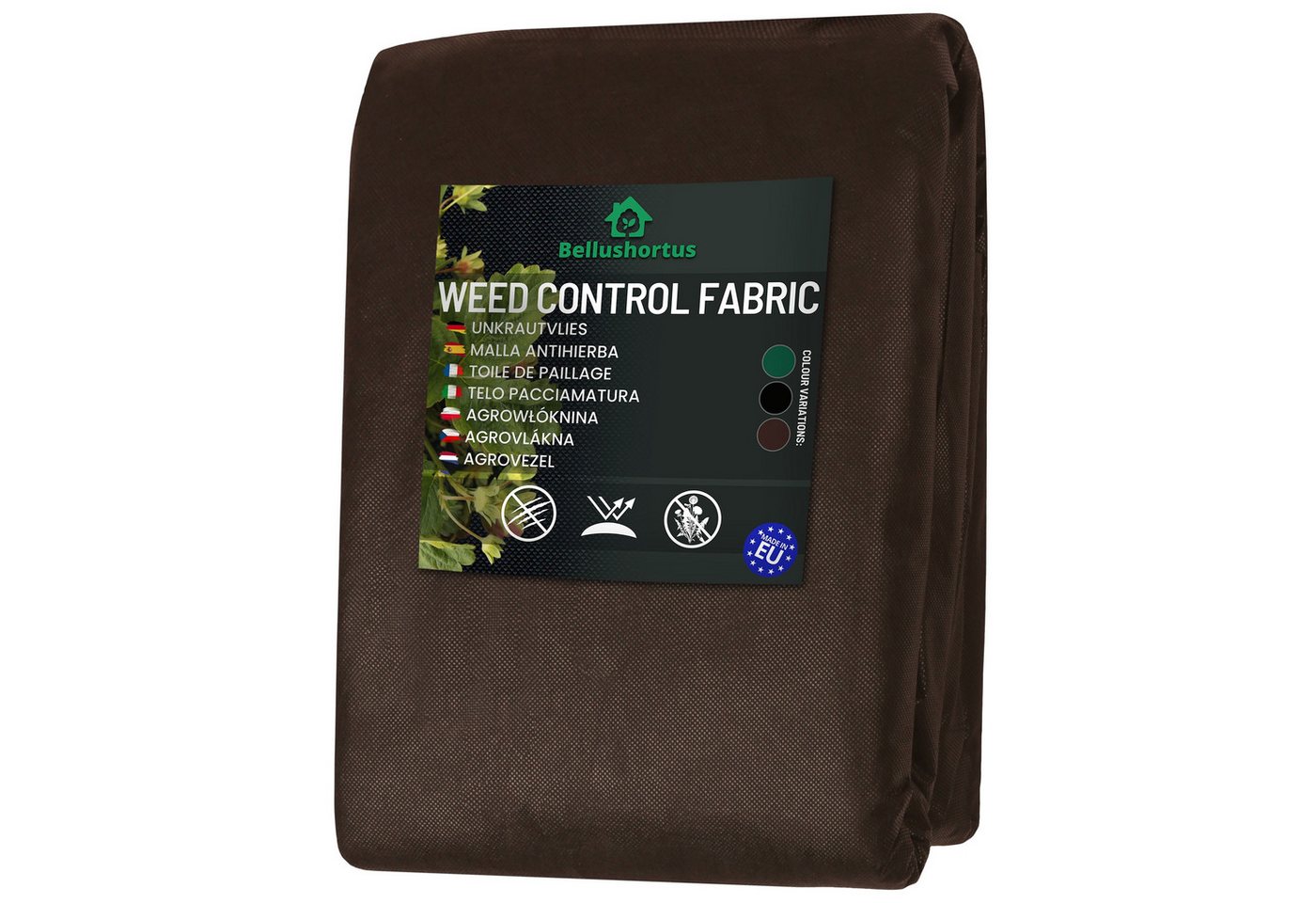 Thumbnail - Sarcia.eu Unkrautvlies GARTENVLIES UNKRAUTVLIES Braun 50g/m² mit UV-Schutz x 1,6 m