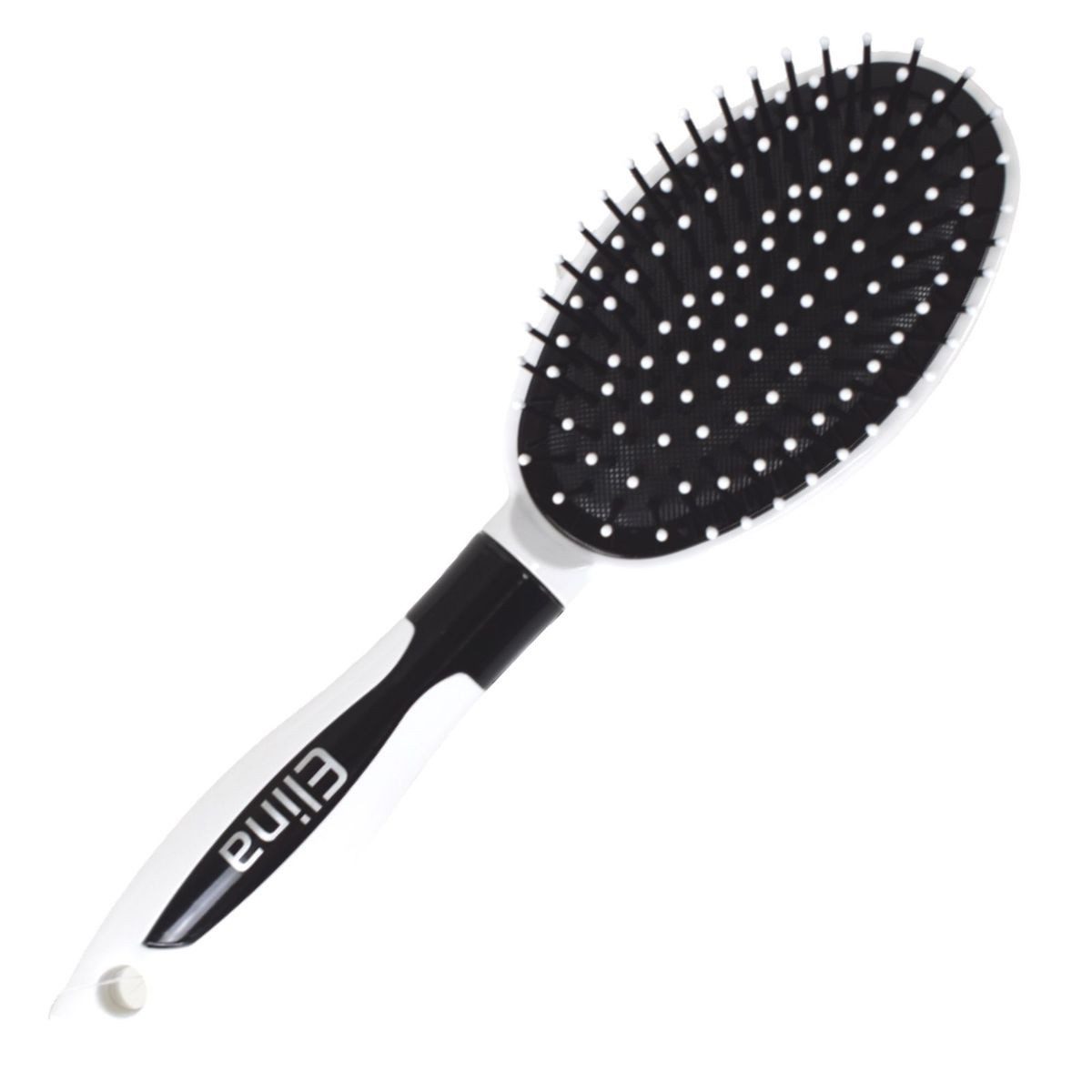 Elina Med Haarbürste Kunststoff Haarbürste in Weiß zum Kämmen von Frisuren ca. 23 cm Kamm, 1-tlg., mit Aufhängung