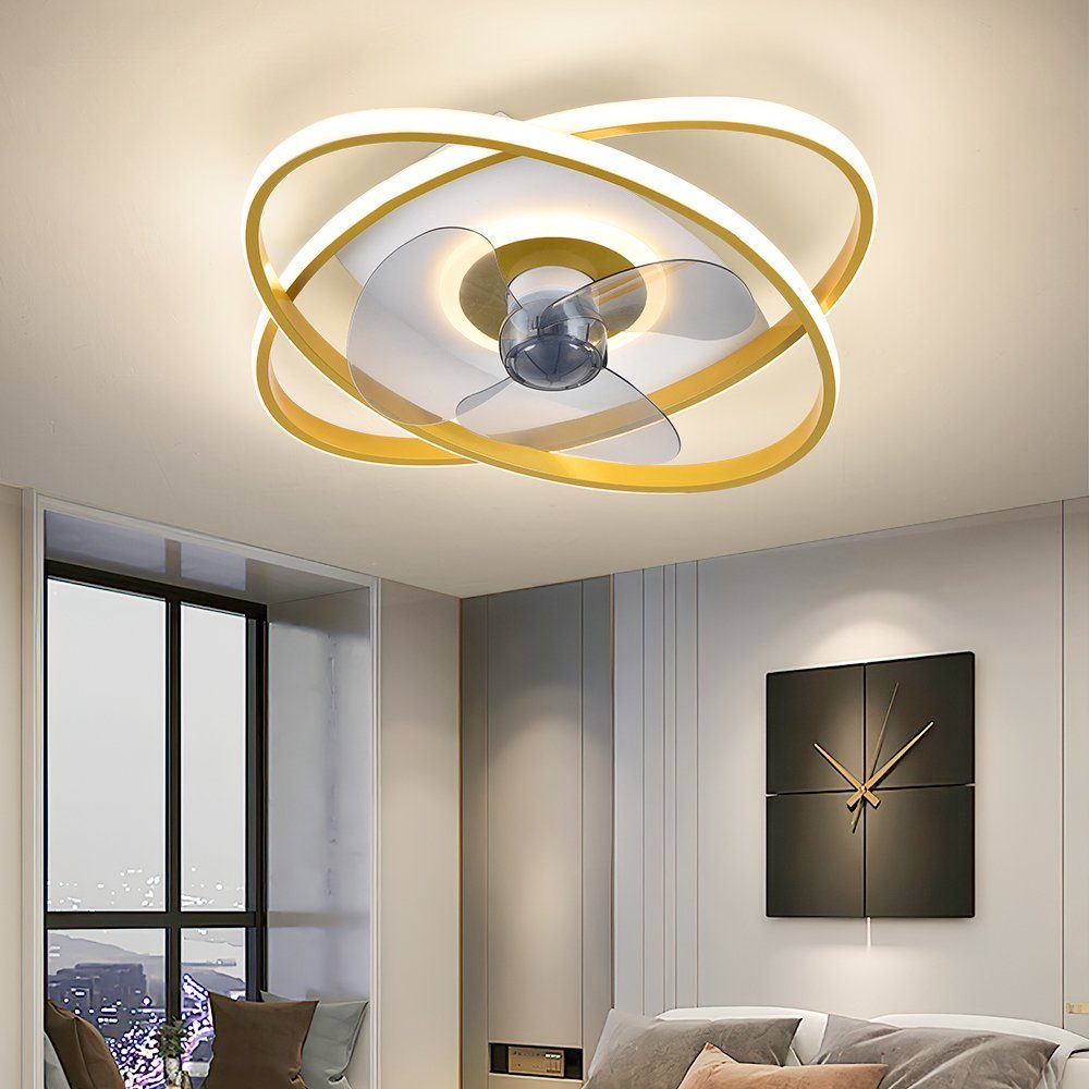 Euroton Deckenventilator Deckenventilator mit LED Beleuchtung günstig online kaufen