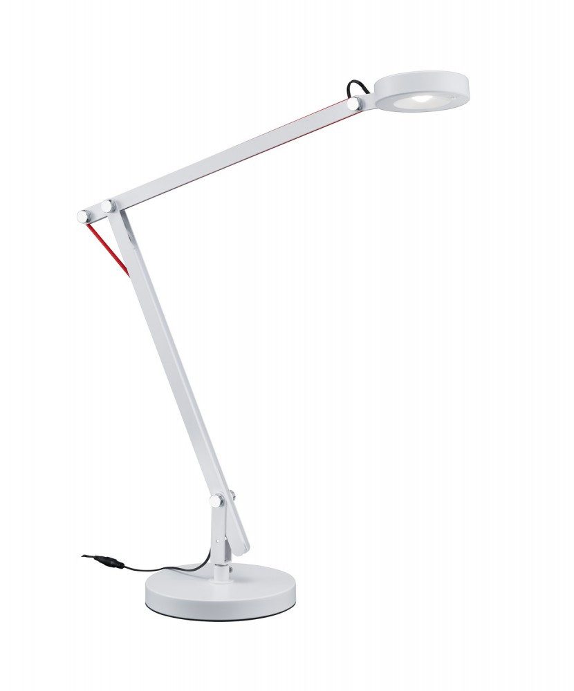 TRIO Leuchten Klemmleuchte, LED-Leuchtmittel fest verbaut, Warmweiß, Attraktive 4,5W LED Tischleuchte Hobbyzimmer Schalter Licht TRIO