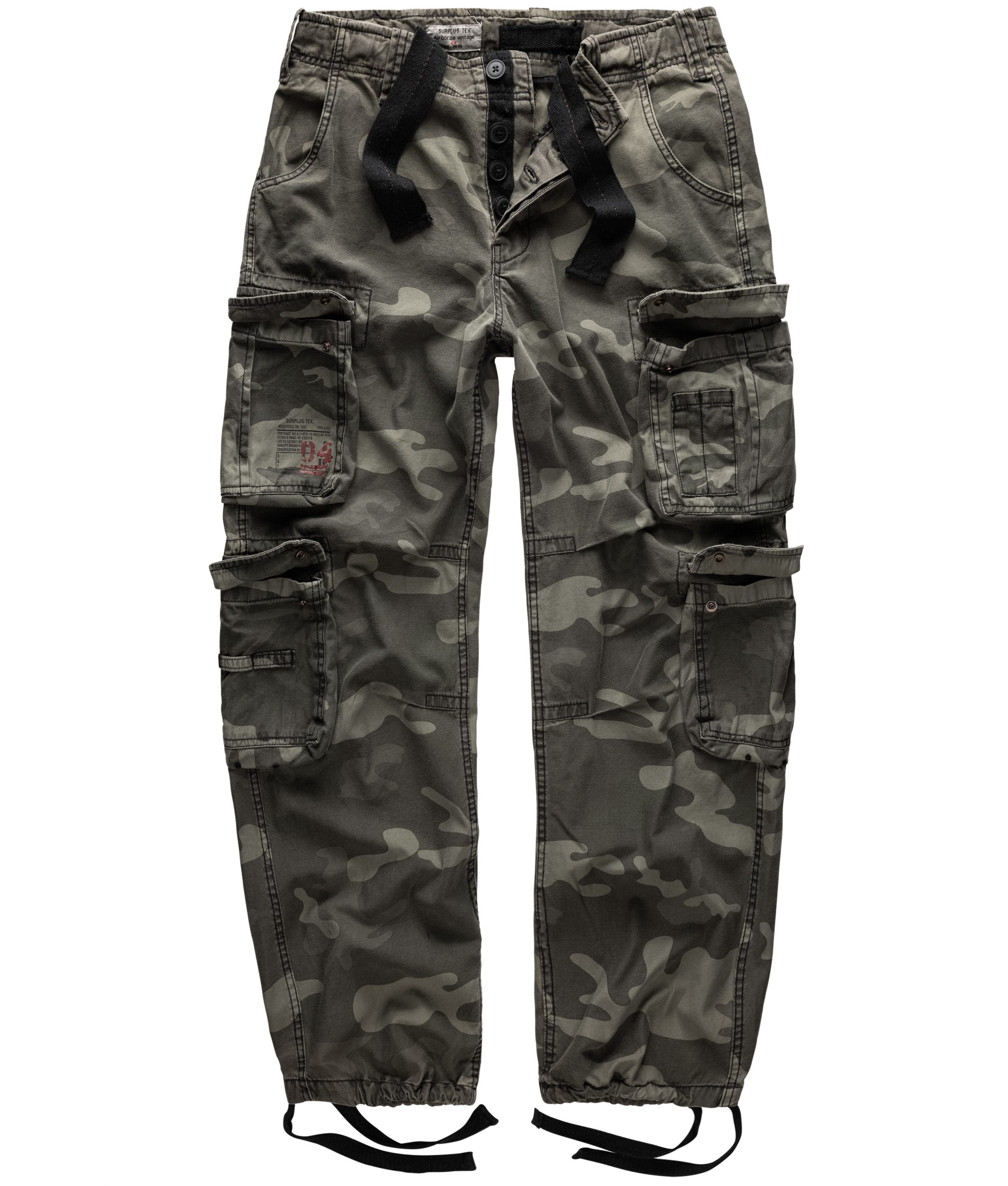 Surplus Raw Vintage Cargohose SURPLUS Airborne Vintage Trousers •Beinabschl günstig online kaufen