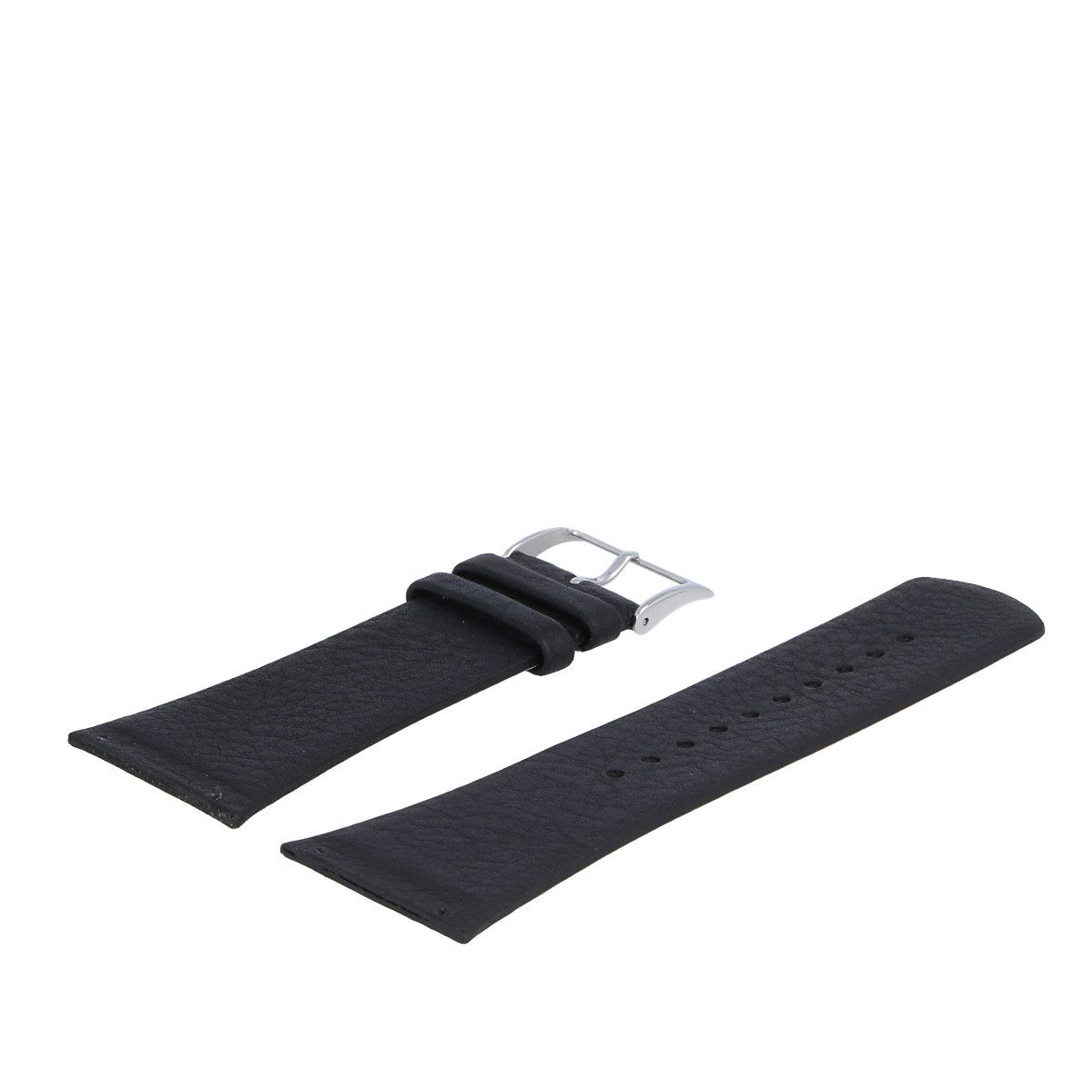 SKAGEN Uhrenarmband 28mm Leder Schwarz SKW6070