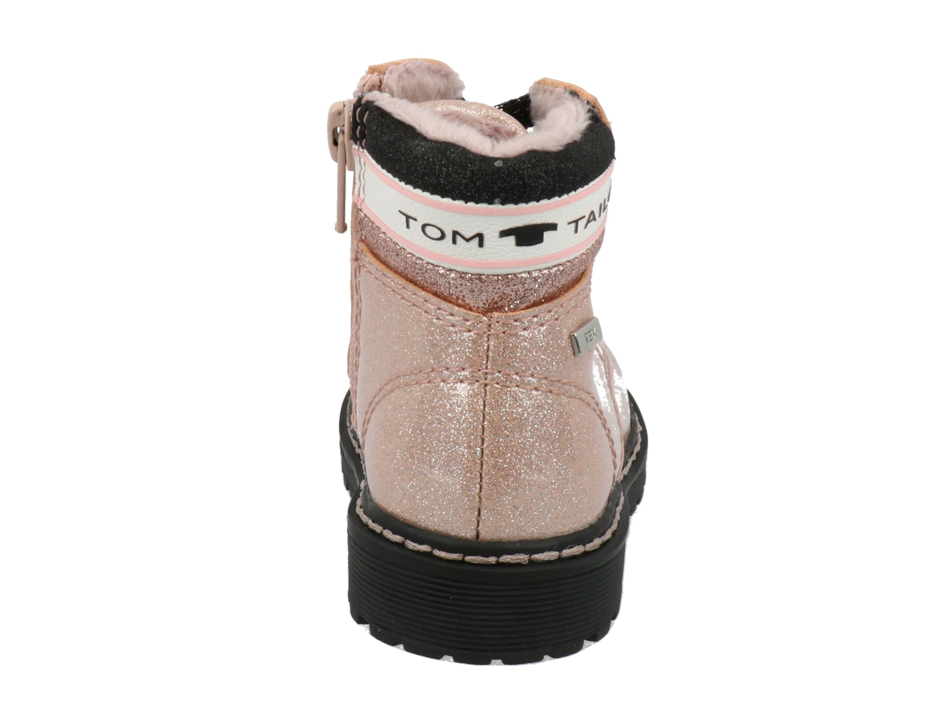 TOM TAILOR Tom Mädchen Kids für Tailor Schnürschuh mit Stiefel Warmfutter