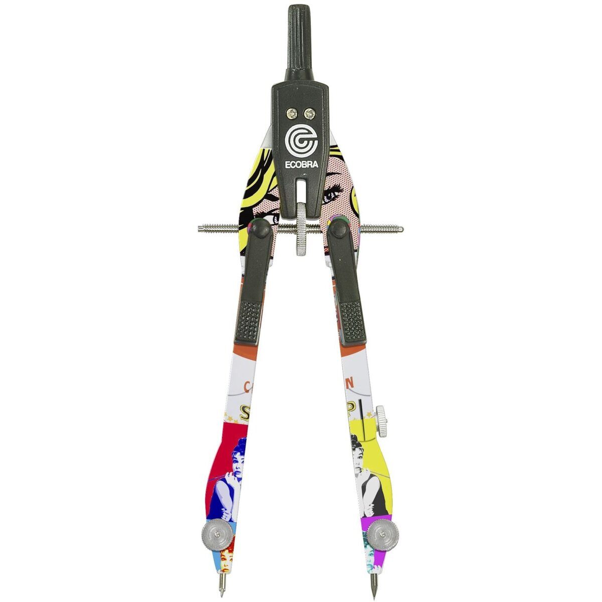 Zirkel Schnellverstell-Zirkel New Master Pop Art