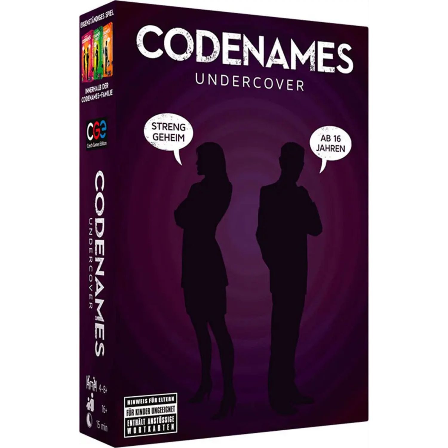 HeidelBÄR Games Spiel Codenames Undercover