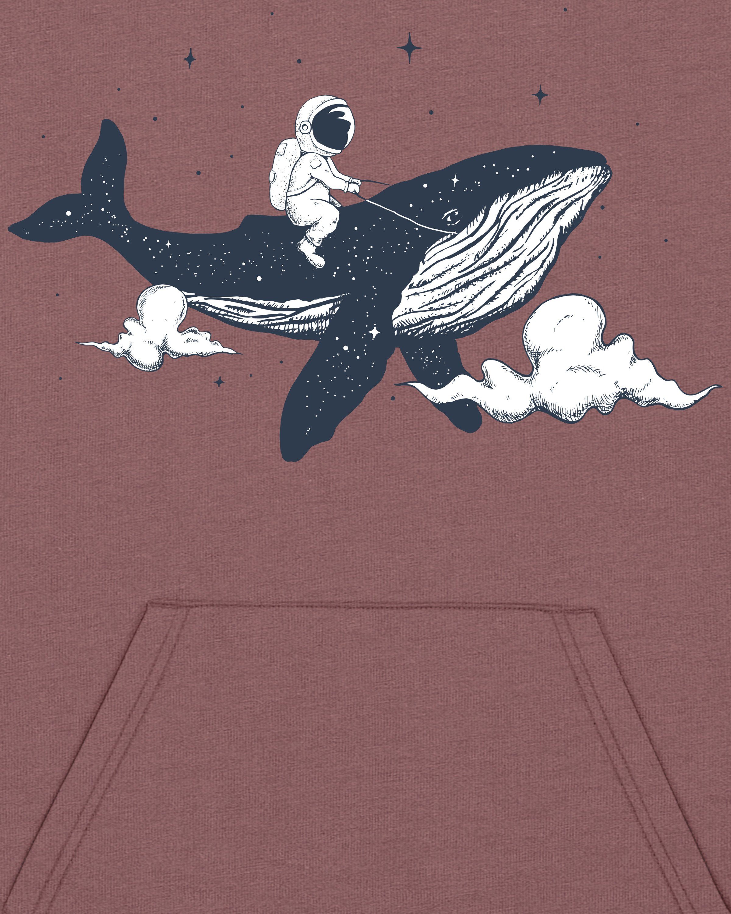 Apparel Spacewhale (1-tlg) Sweatshirt wat? Coffee Kaffa