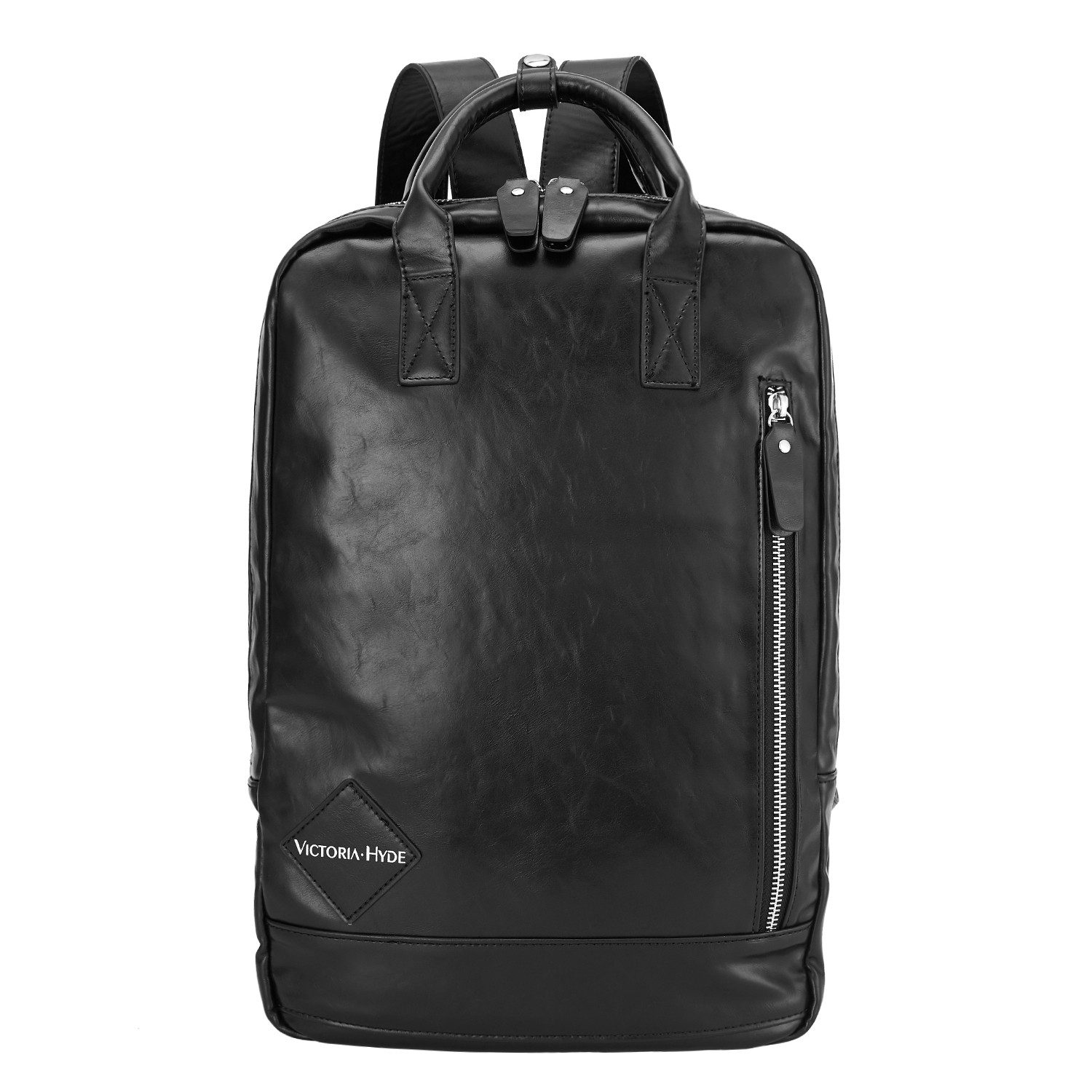 Victoria Hyde Rucksack Rucksack Laptoprucksack Schulrucksack Lederimitat Reiserucksack (Kein Set, 1-tlg., Kein Set)