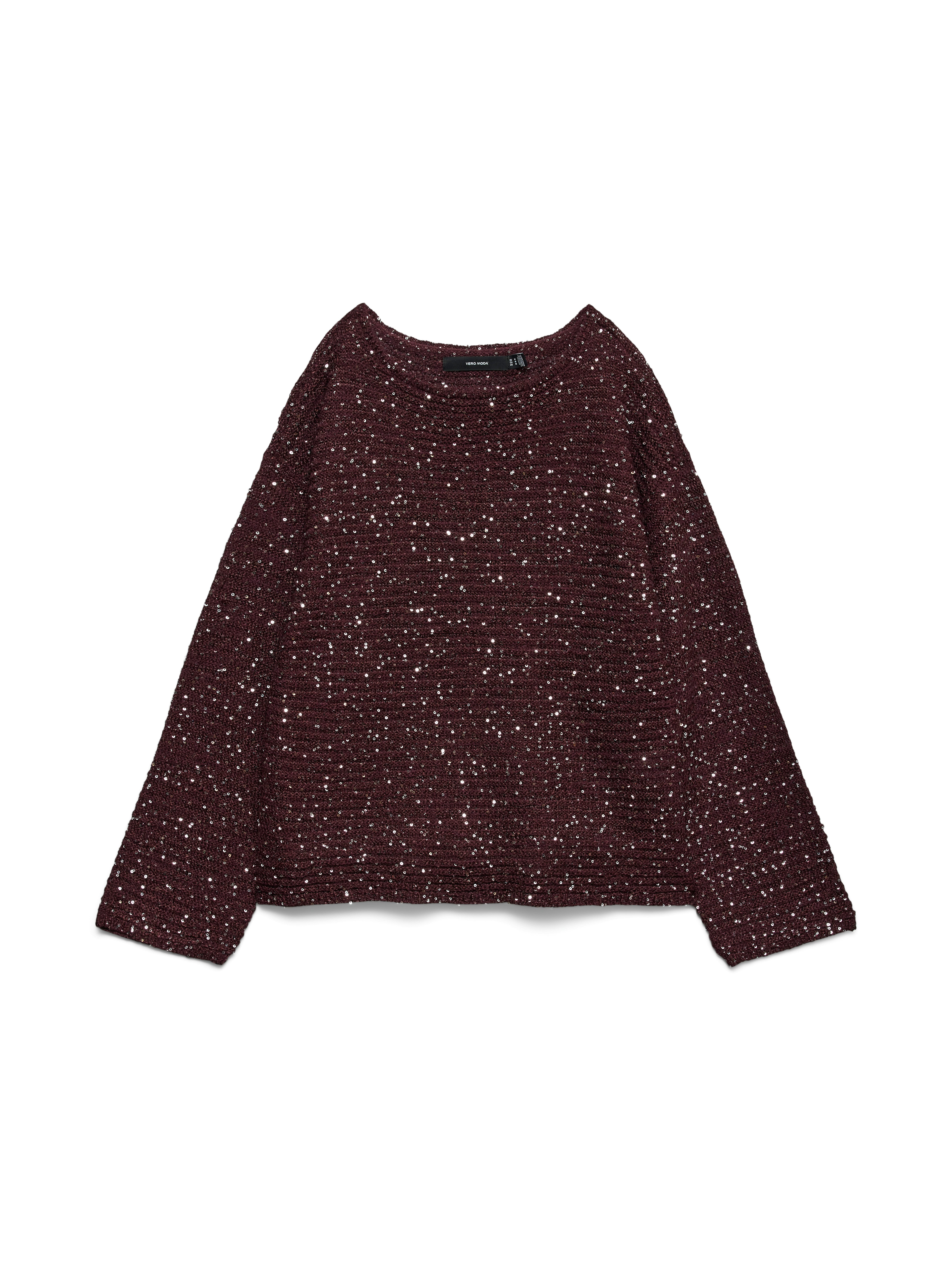 Vero Moda Strickpullover VMLEILANI STITCH LS BOATNECK PULLOVER günstig online kaufen